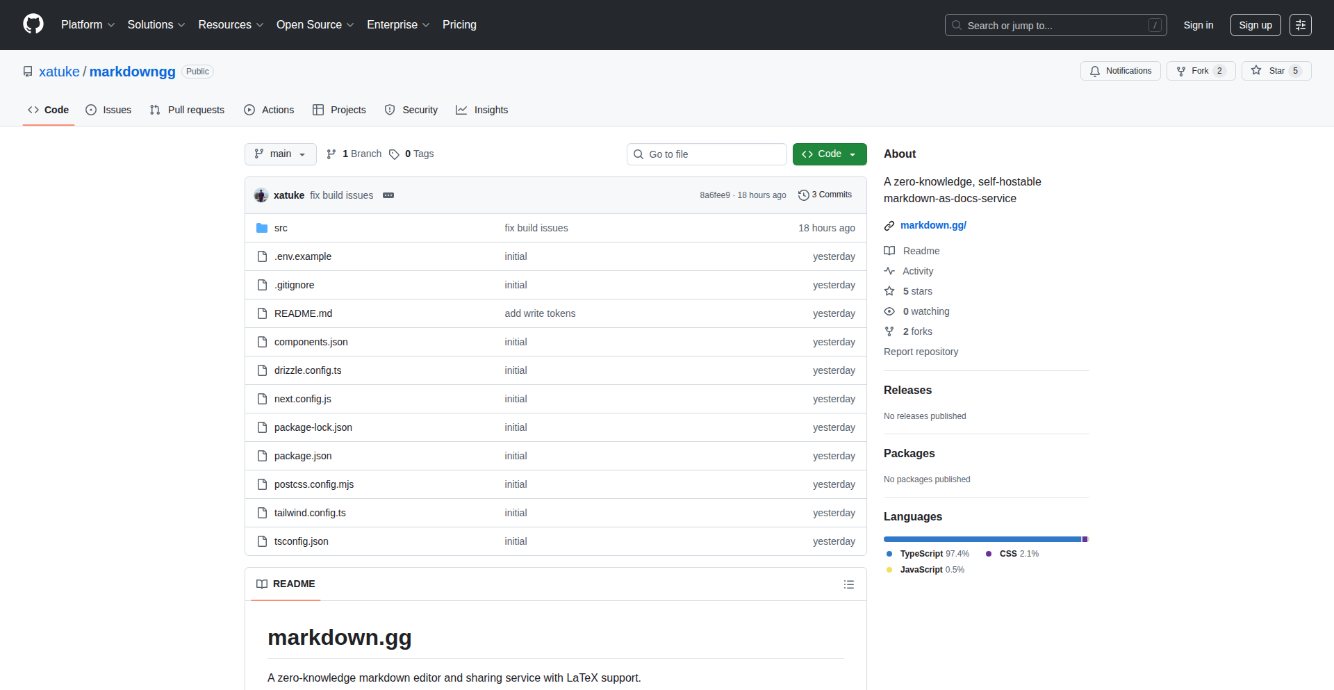 ZK-Markdown：你的隐私化、自托管Markdown分享引擎