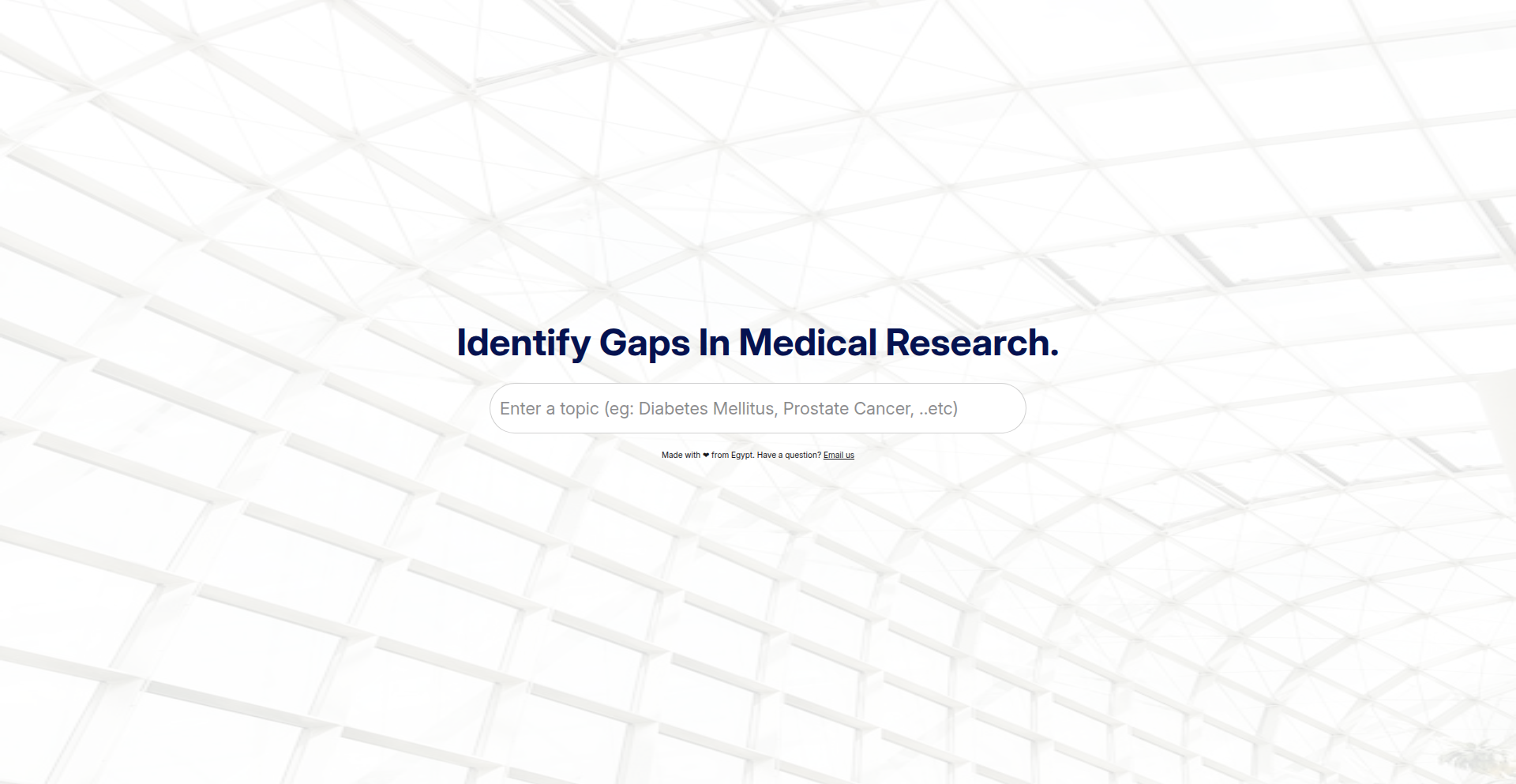 医学研究图谱:洞察研究空白