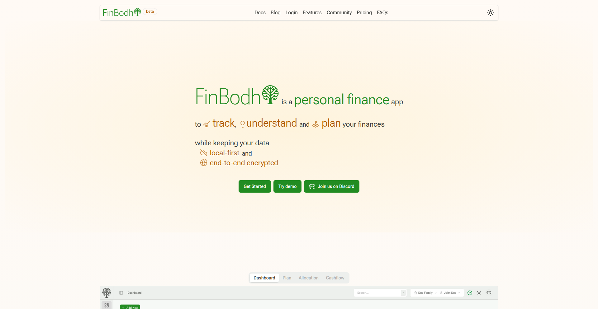 FinBodhi: 本地优先双账本财务管家