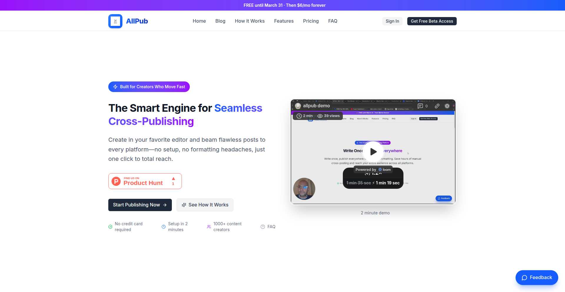 AllPub - 智能跨平台内容分发器