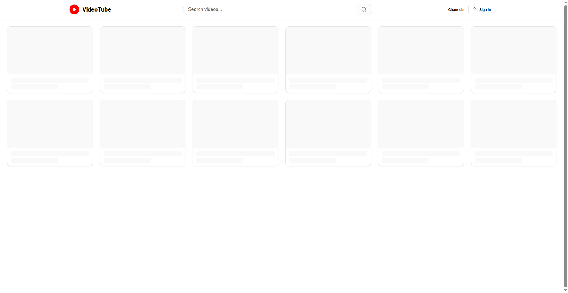 简易流媒体视频分享平台