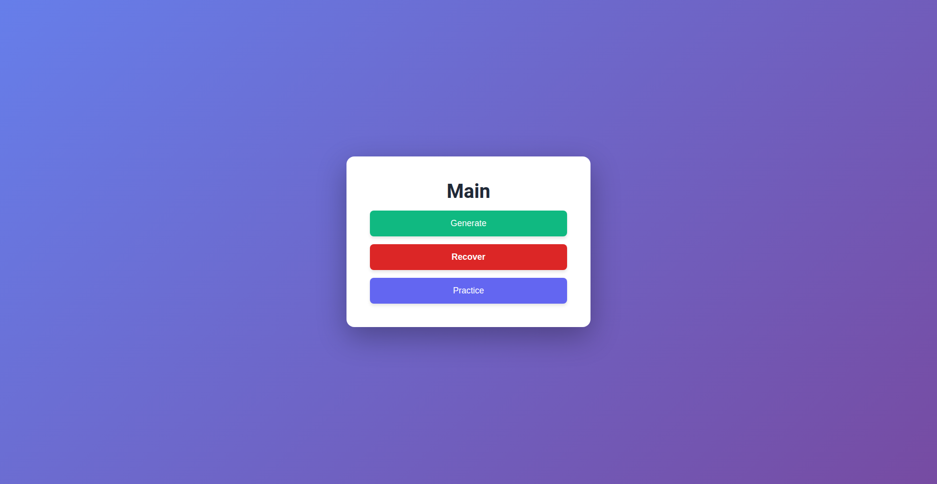 Deterministic Word Grid Password Generator