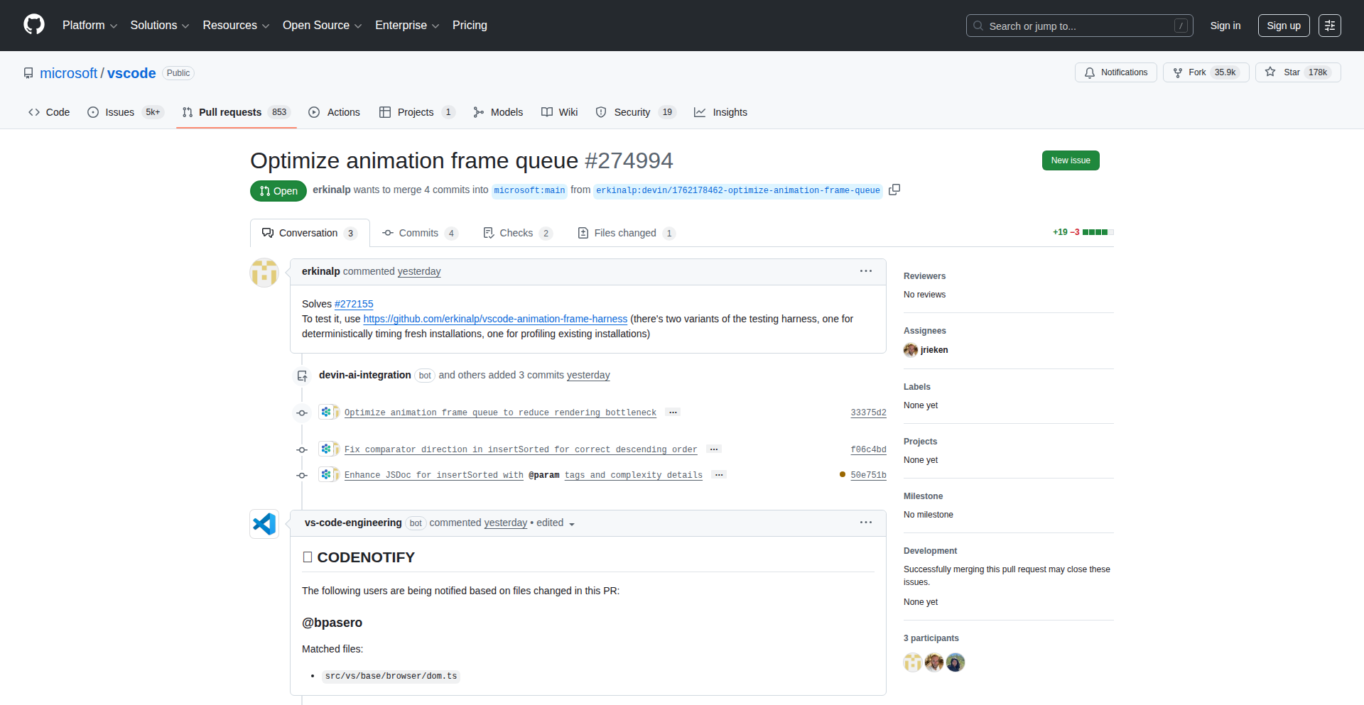 VSCode Performance Patches
