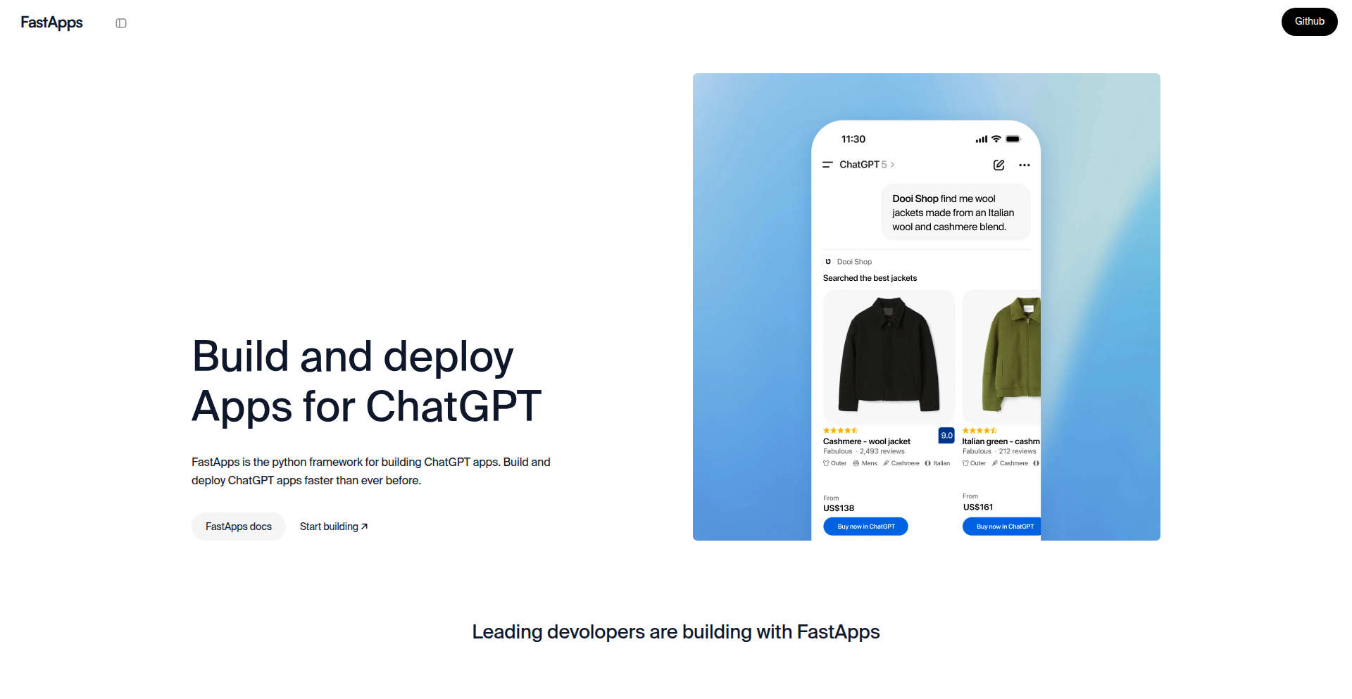 ChatGPT App Accelerator