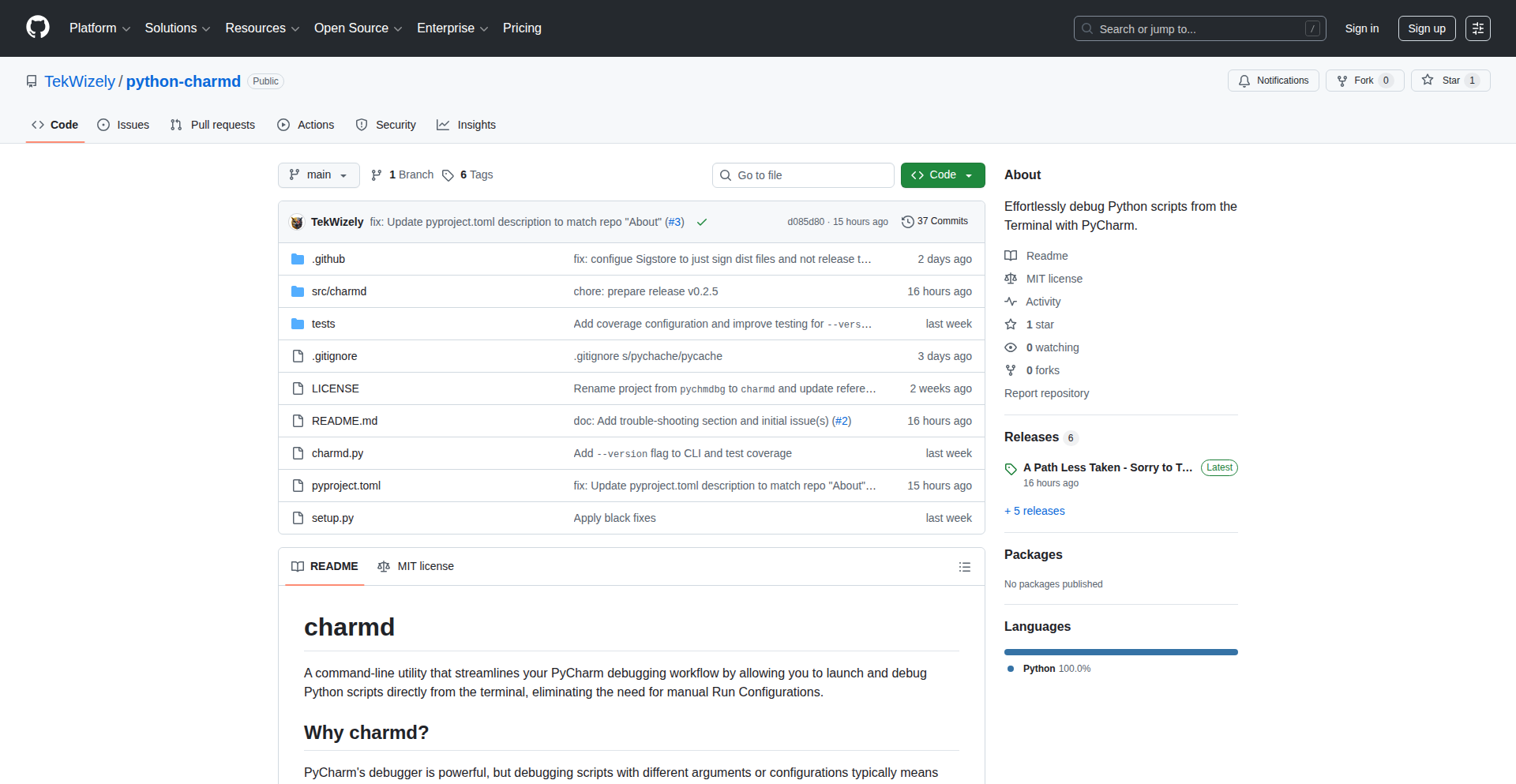Terminal-Driven PyCharm Debugger