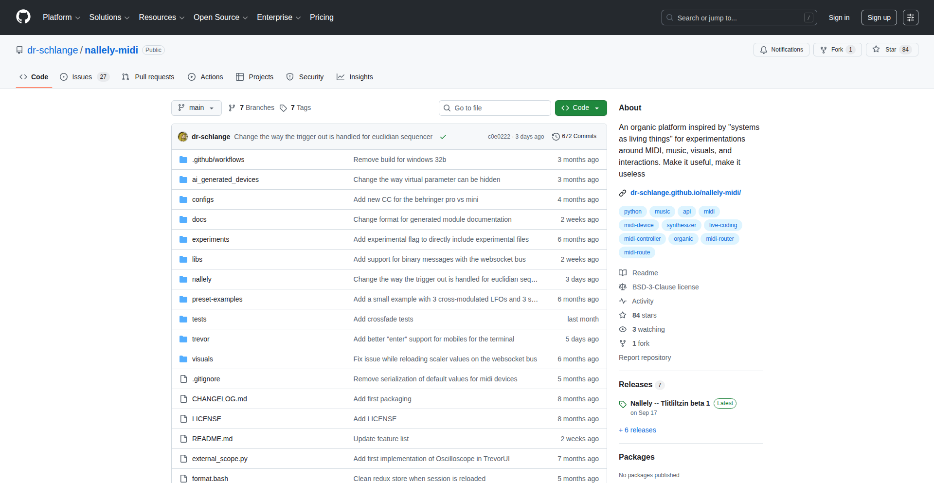 Nallely: Reactive Signal Weaver