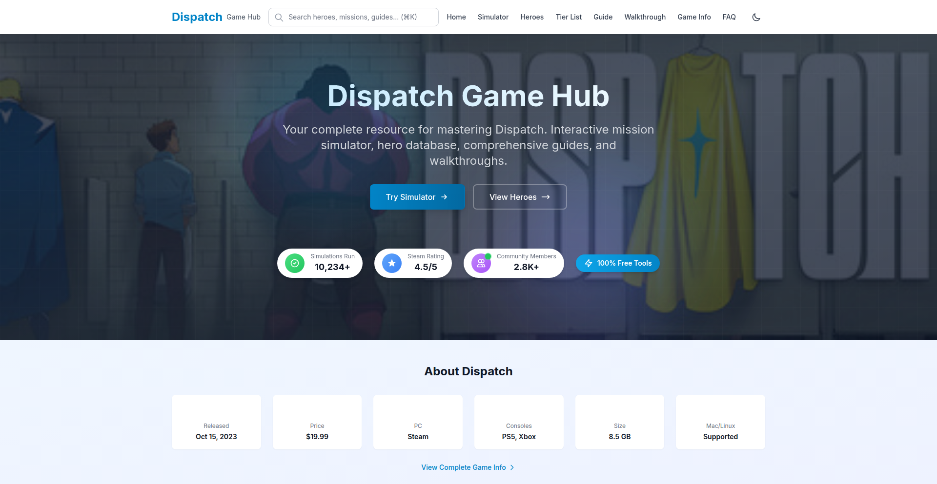 DispatchGame マスターガイド (DispatchGame Master Guide)