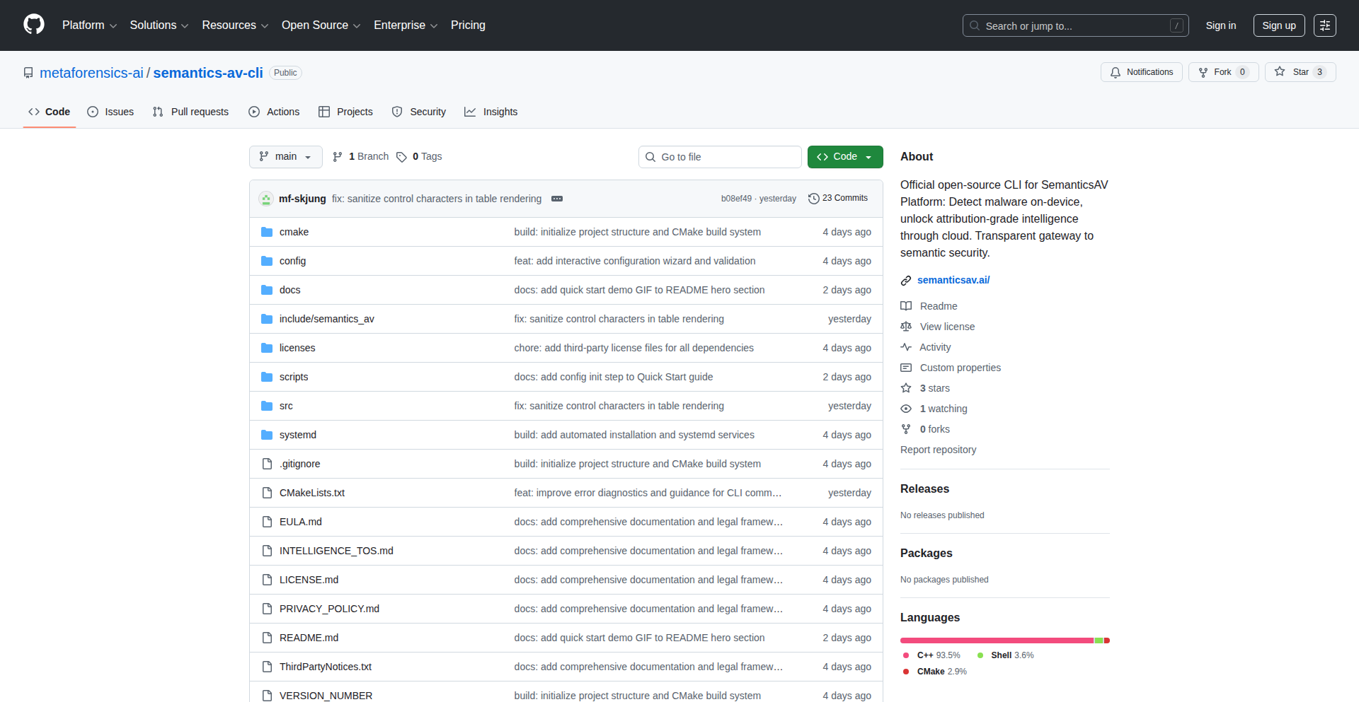 SemanticsAV: AIネイティブ・マルウェアスキャナー