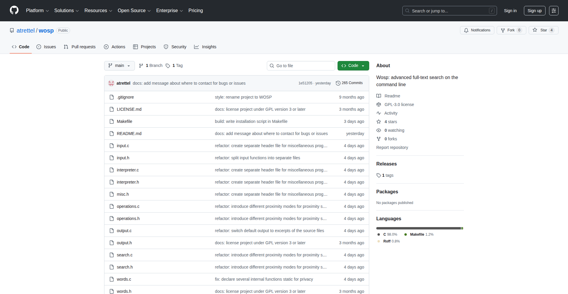 Wosp: 越界搜索の黒客術