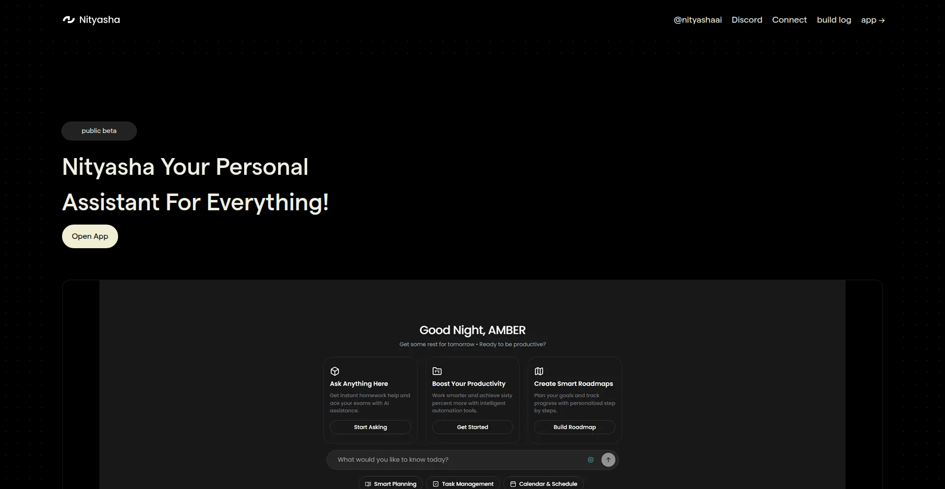 Nityasha AIワークスペース