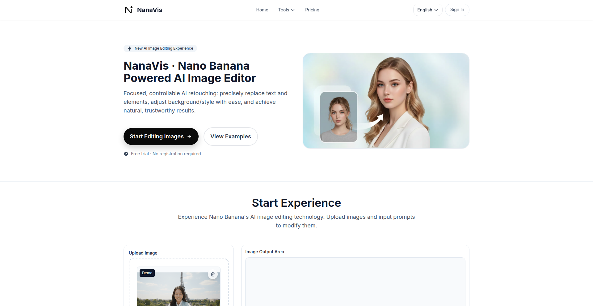 NanaVis:一句话改图