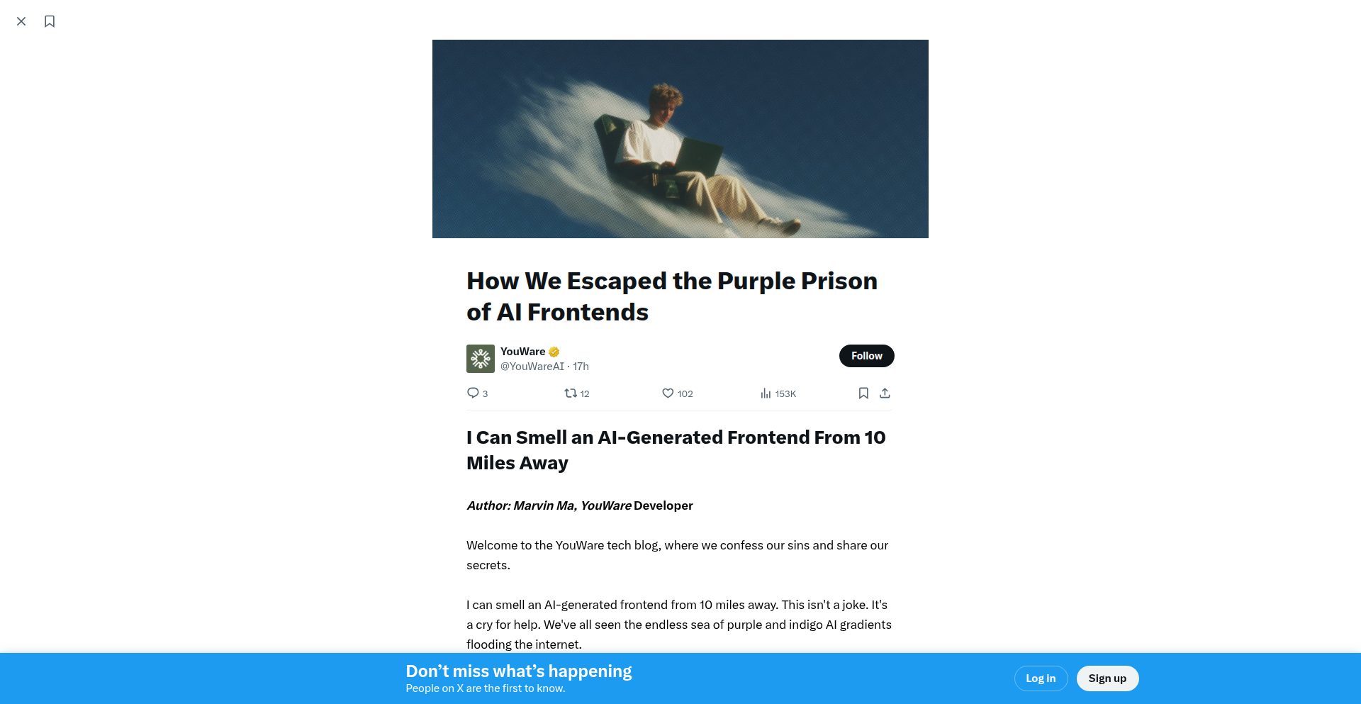 AI Frontend Escape Pod