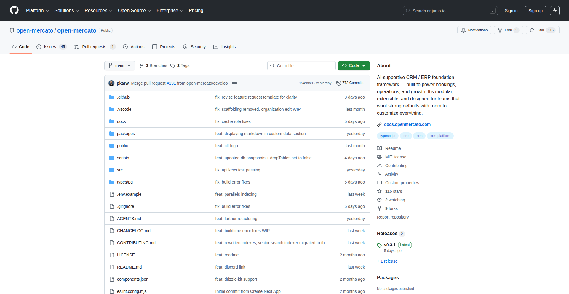 TypeScript エンタープライズ・フレームワーク