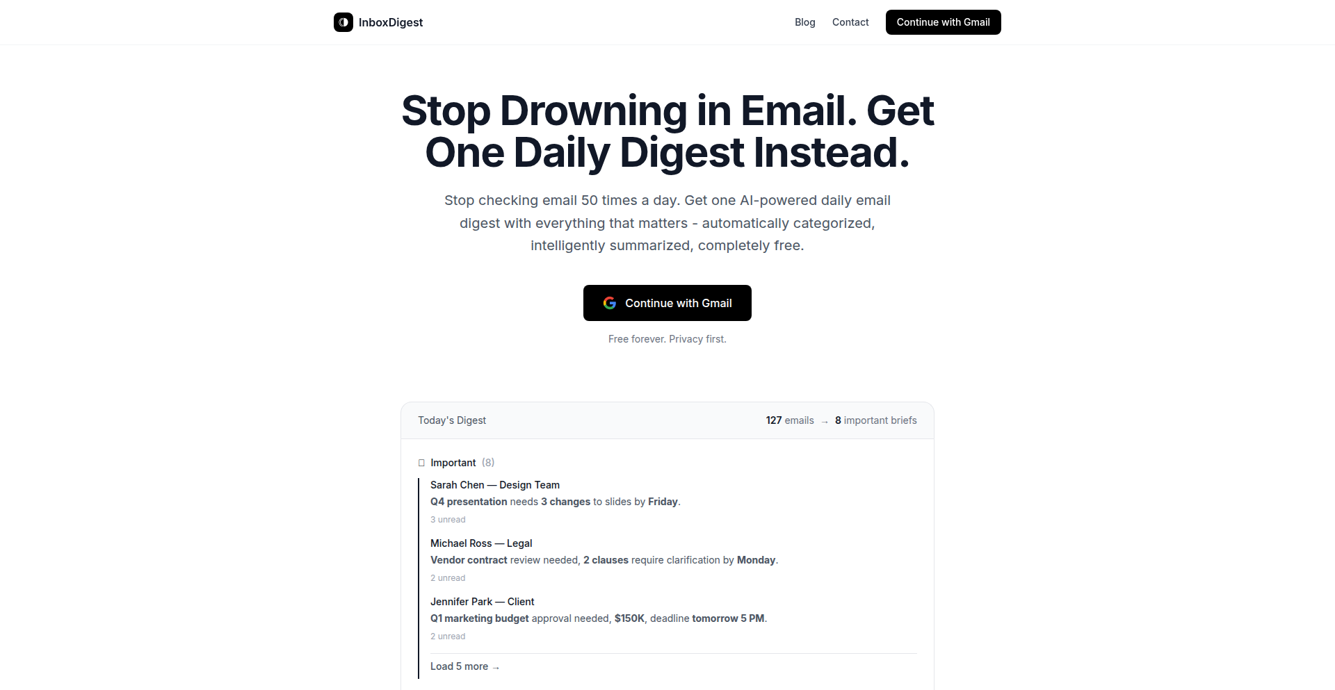 AIによる1日1通メールチェック