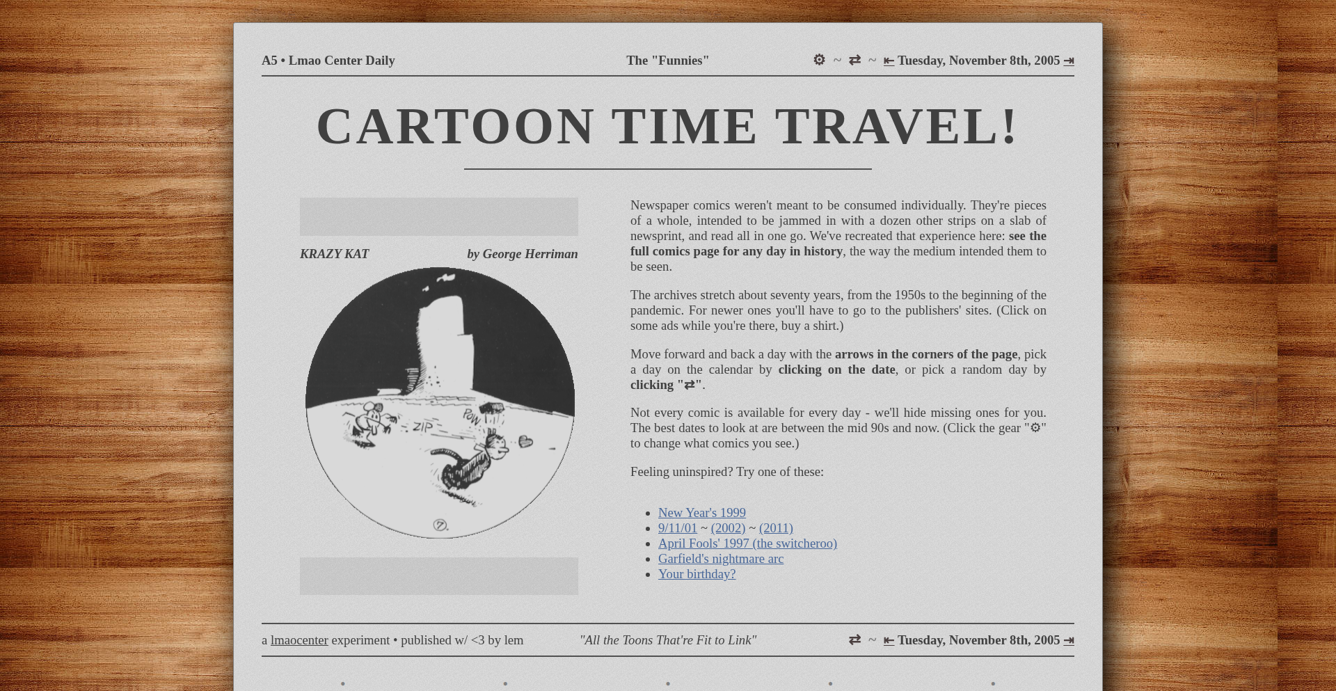 ChronoComics Archive Engine