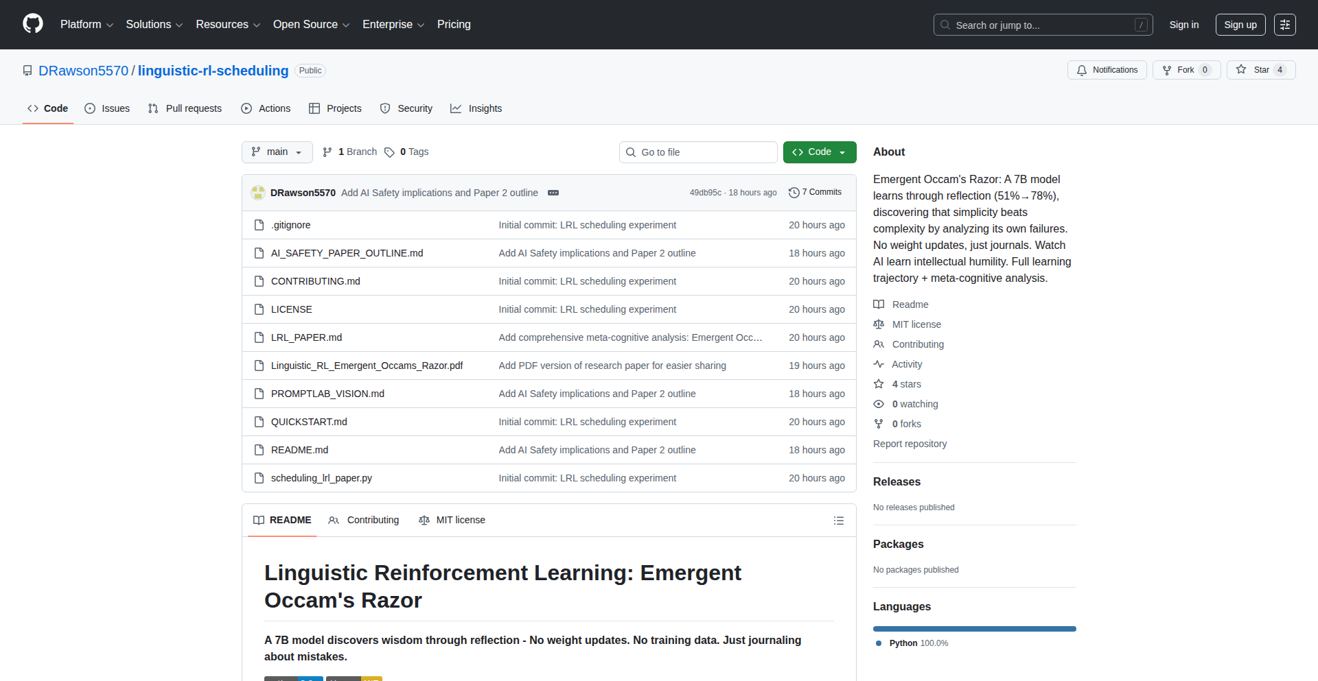 言語的強化学習：自己省察によるAIの学習革命