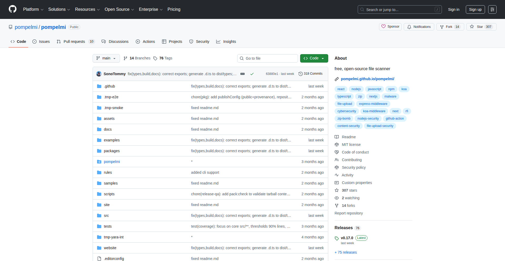 Pompelmi 智能文件守护者