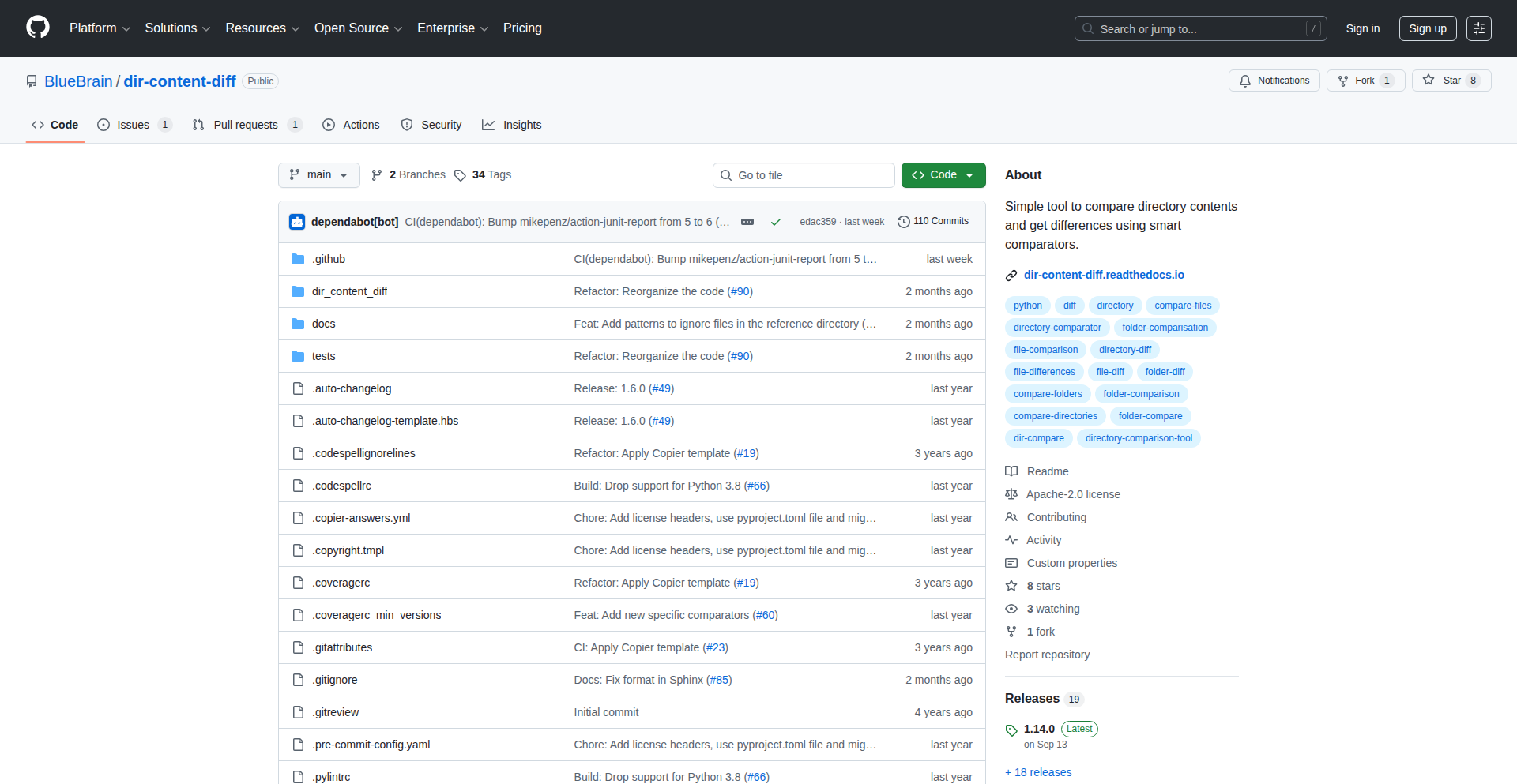 智能目录对比侦探