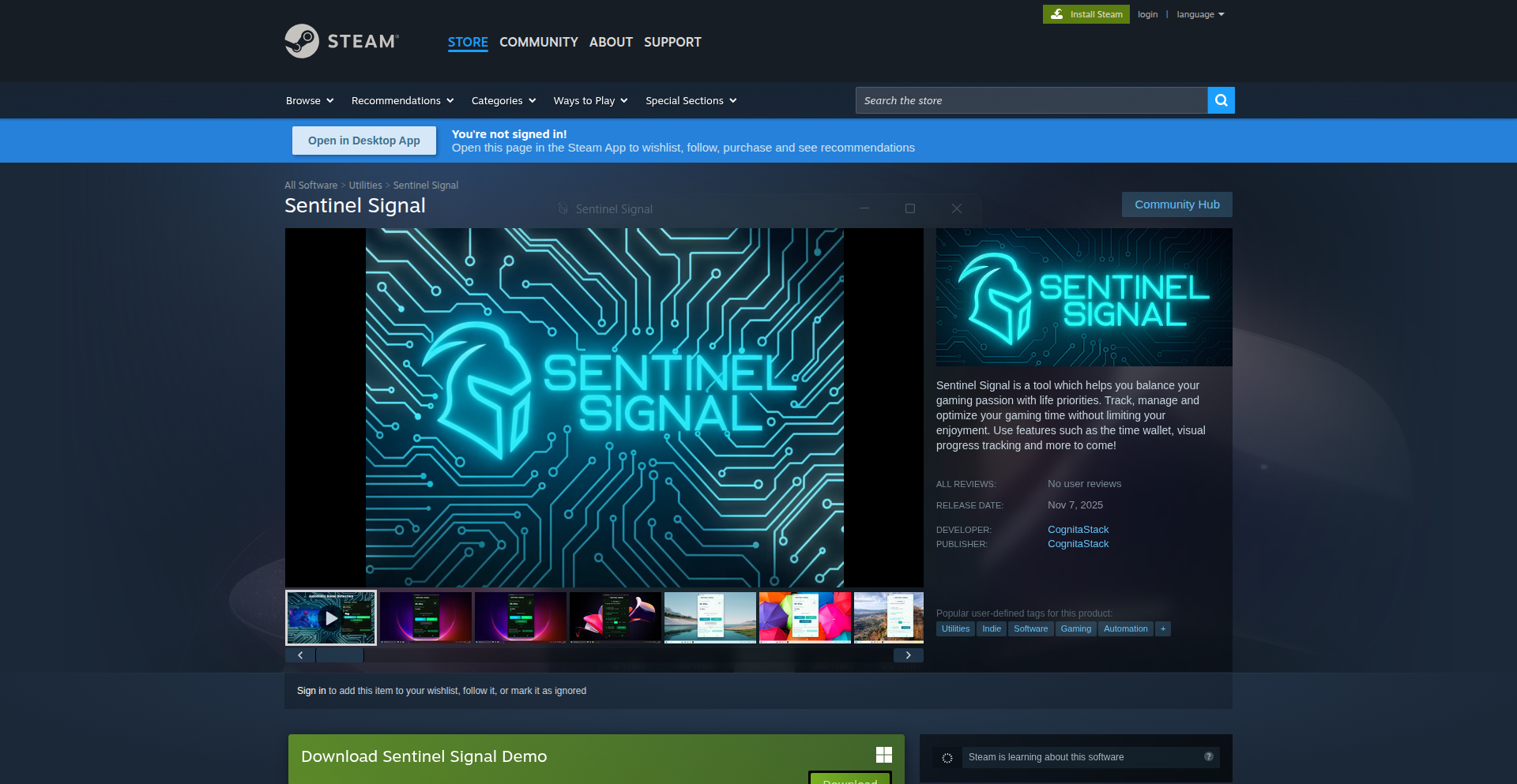 Steam游戏时段管家