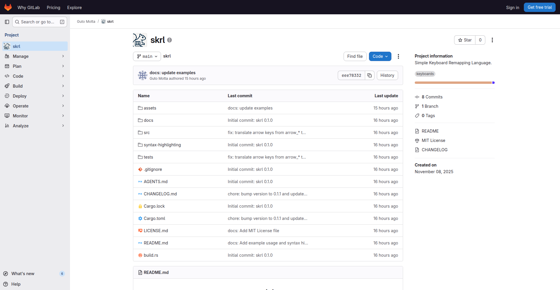 SKRL: 敲击间的优雅——键盘映射的编程语言