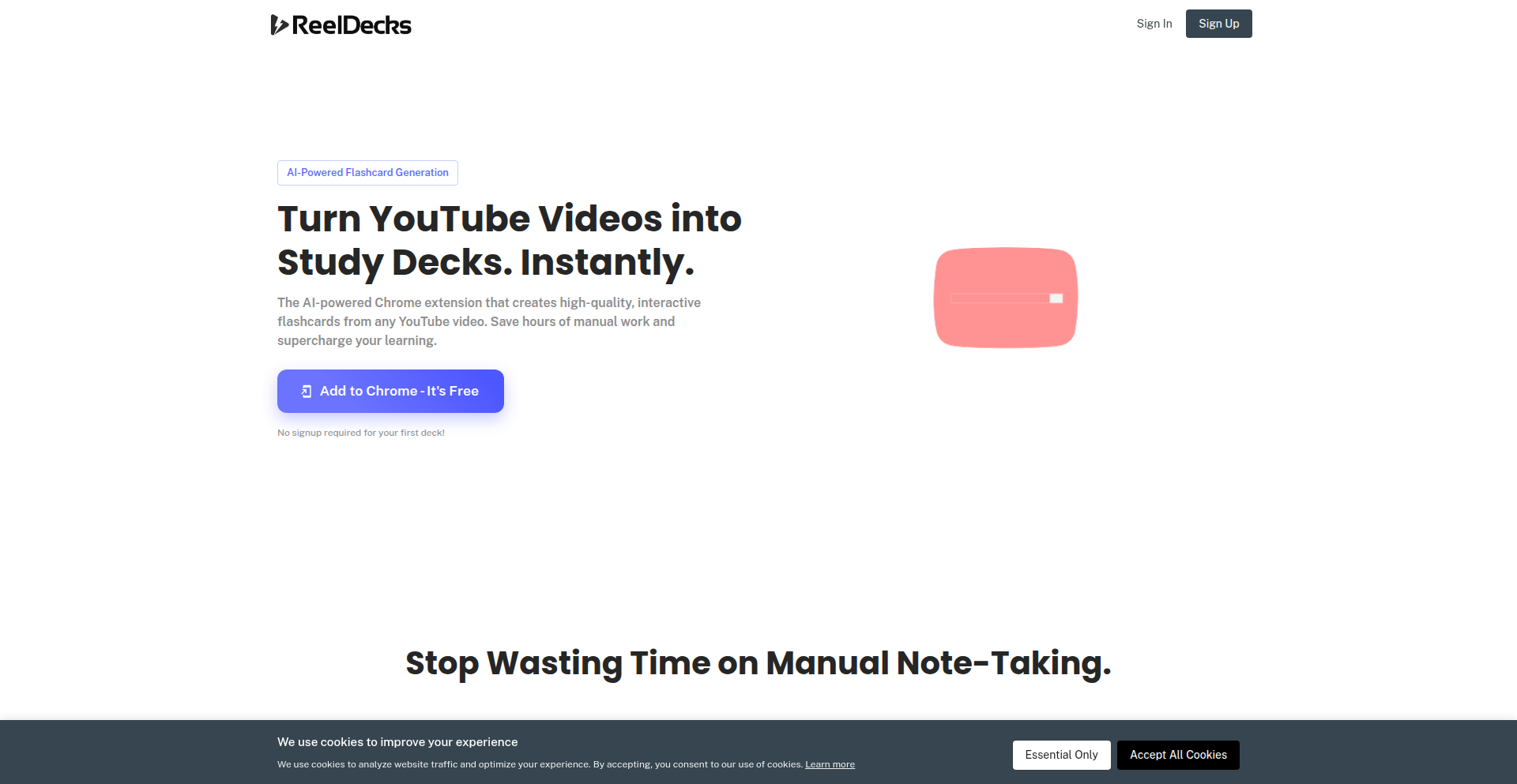 YouTube動画フラッシュカードクリエイター