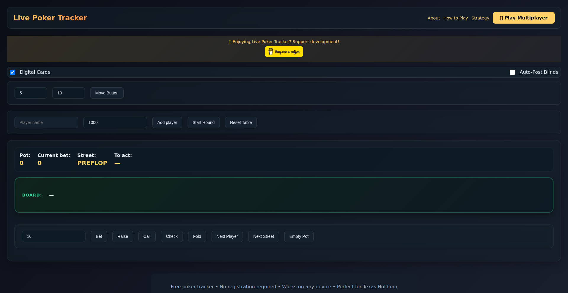 P2Pポーカーチップトラッカー