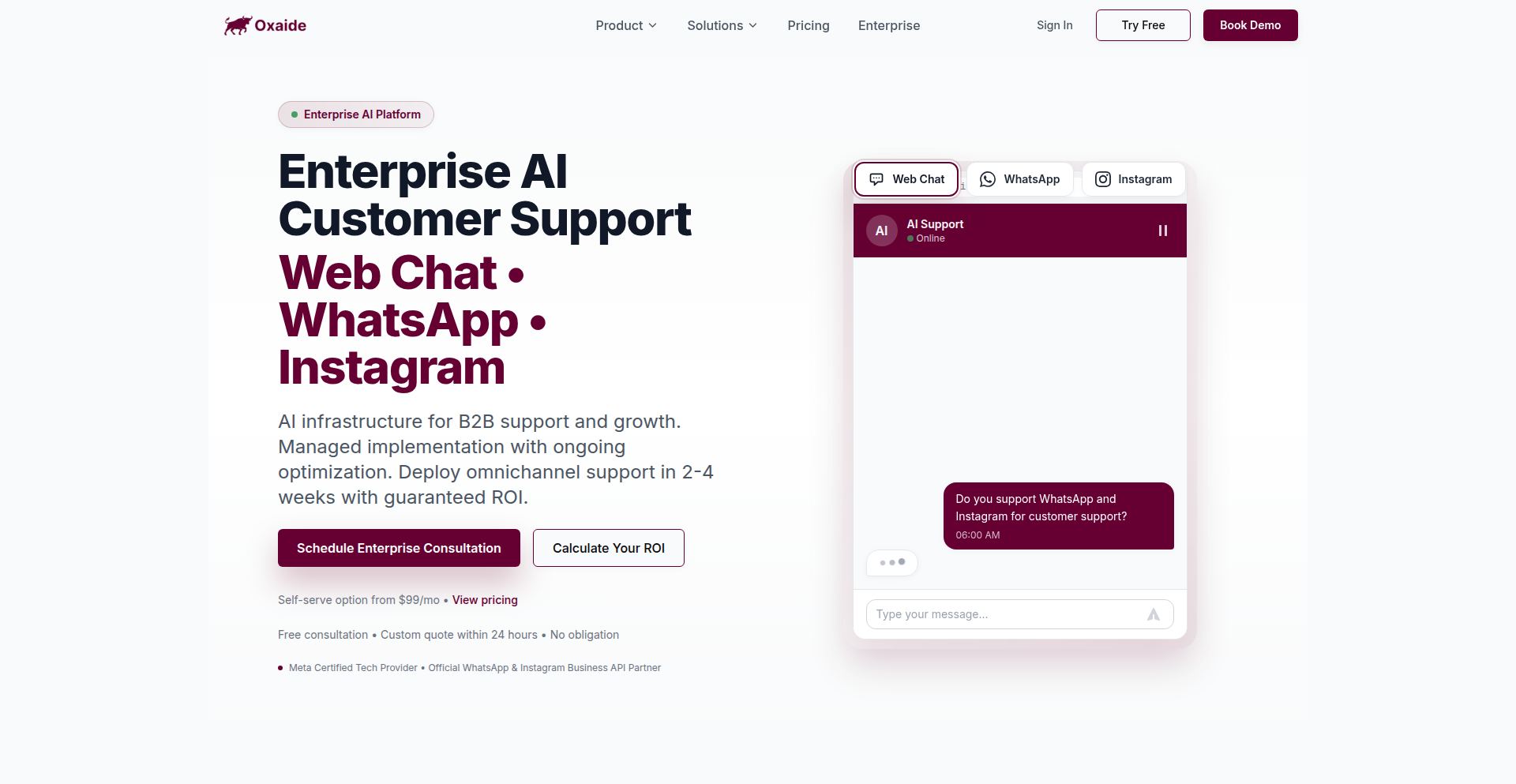 Oxaide: 智能客服的自学大脑