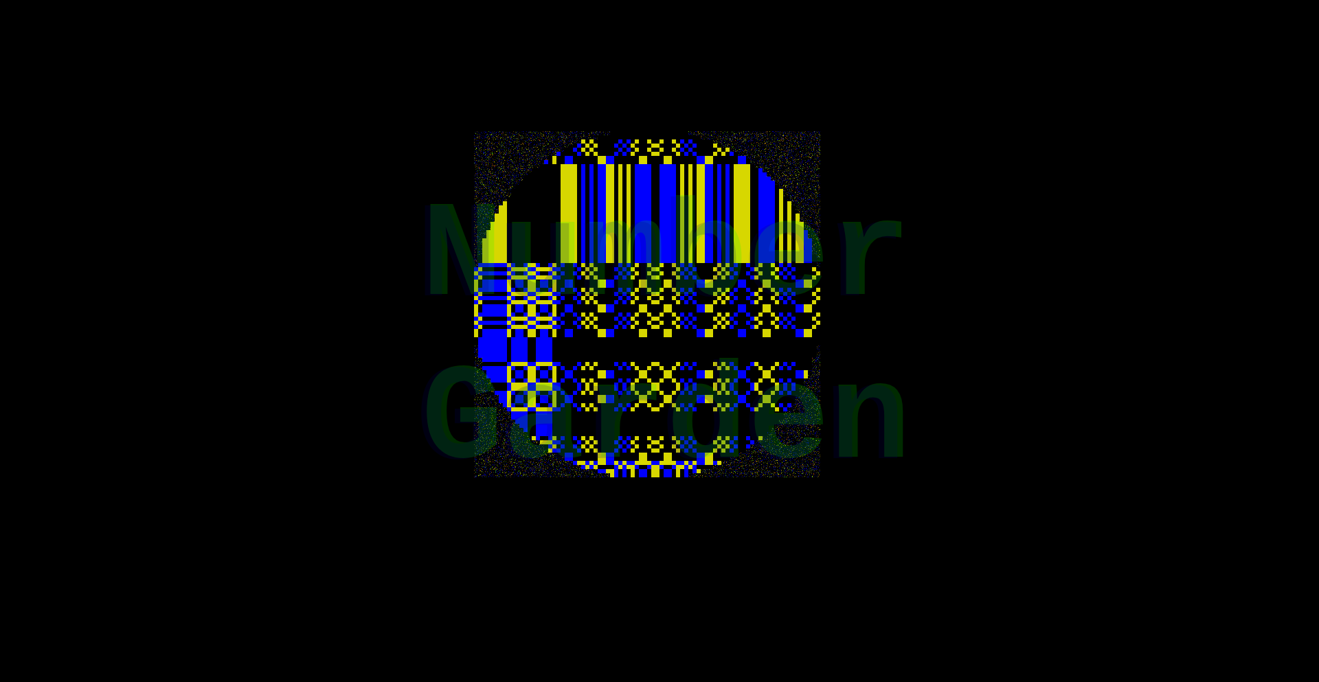 数字花园画板:超大画布的视错觉生成器