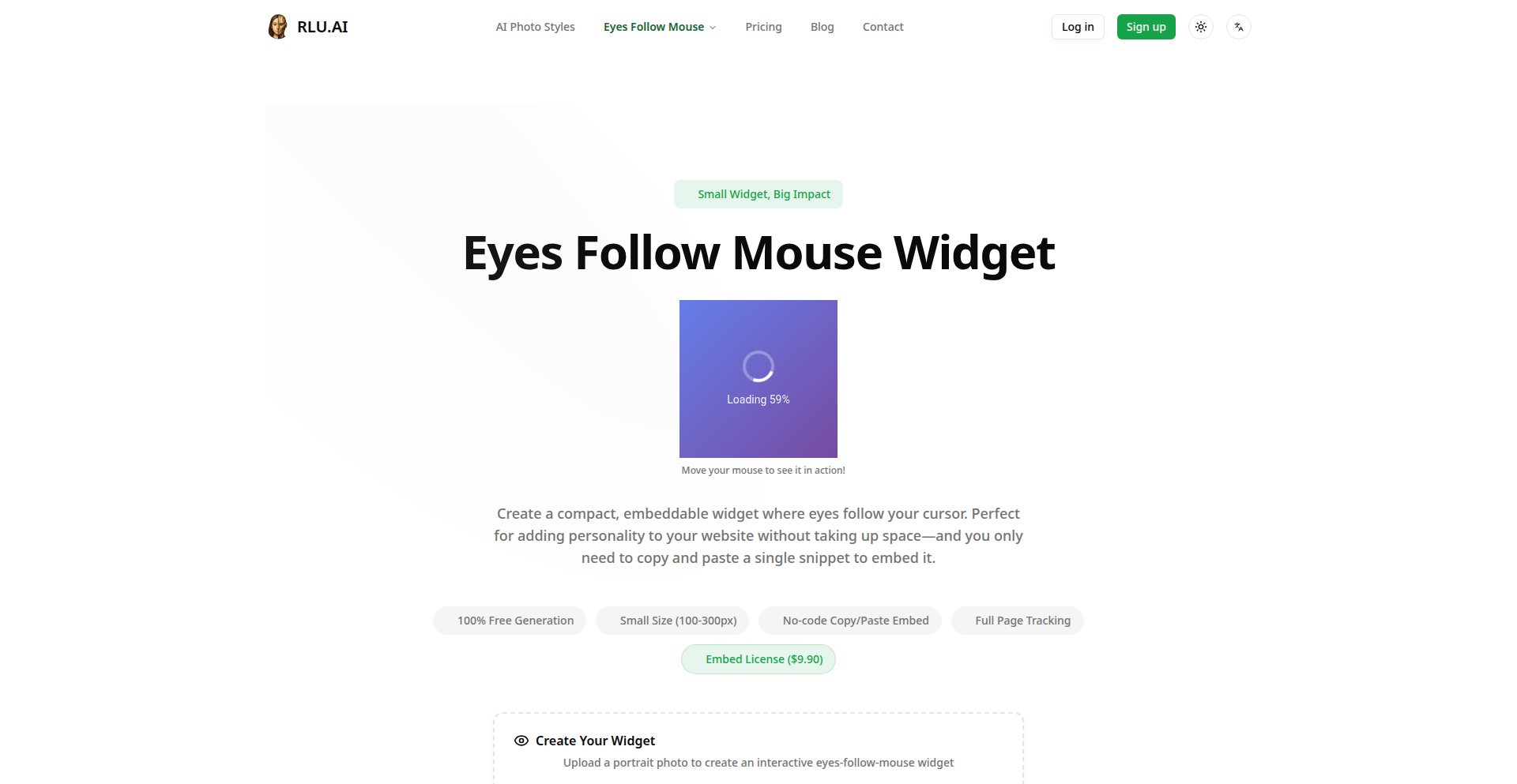 灵动眼球:跟随鼠标的UI反馈小组件