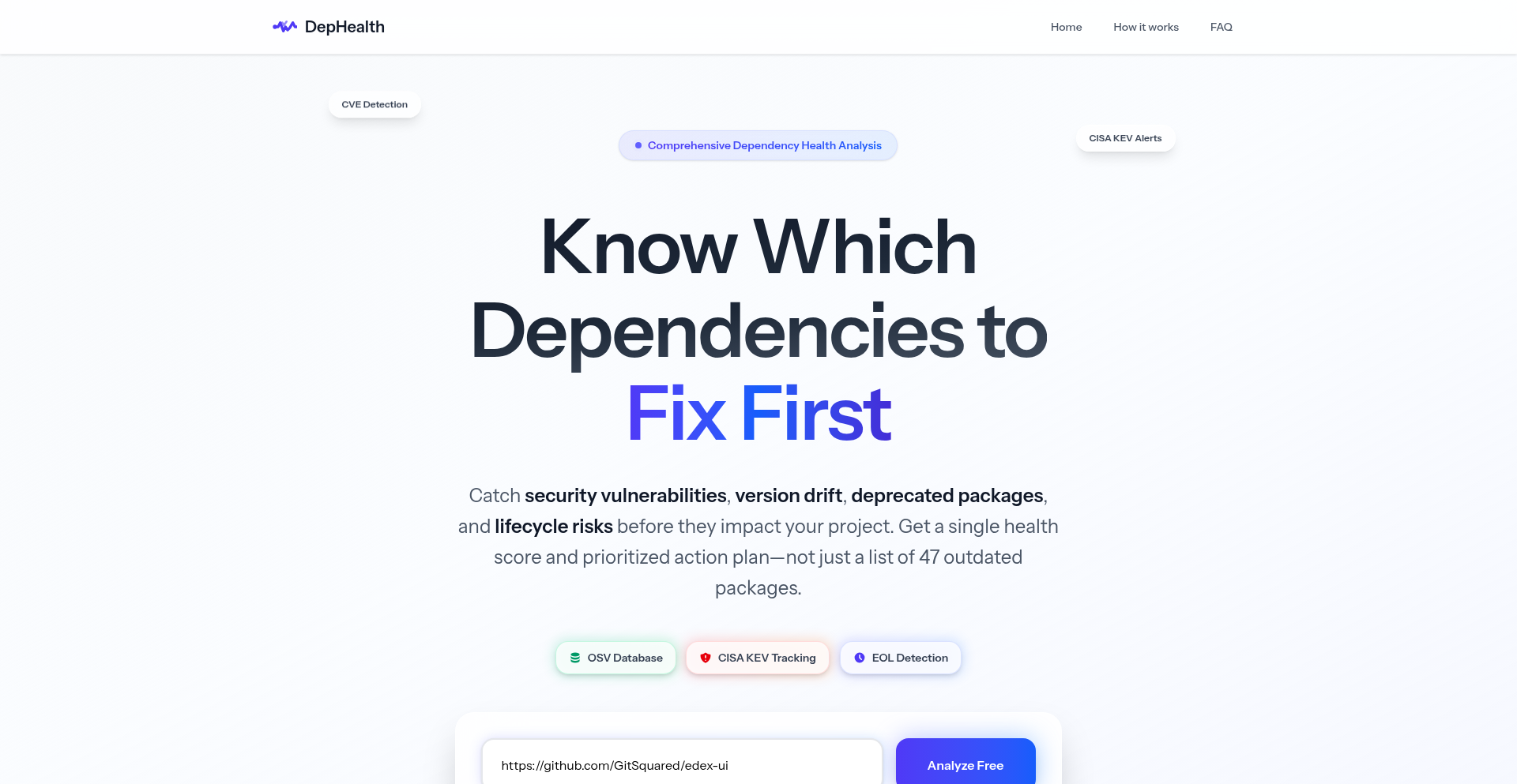 依赖健康体检官