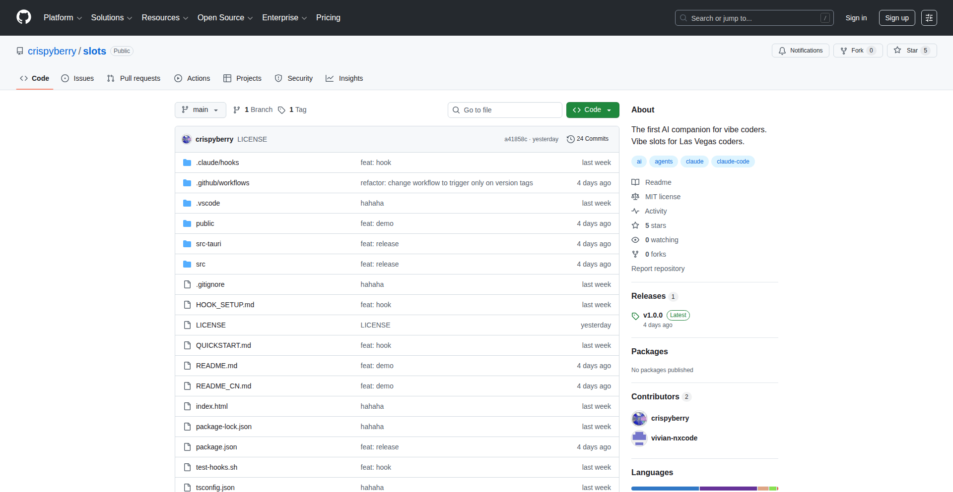 VibeSlots: 虚拟音乐能量槽