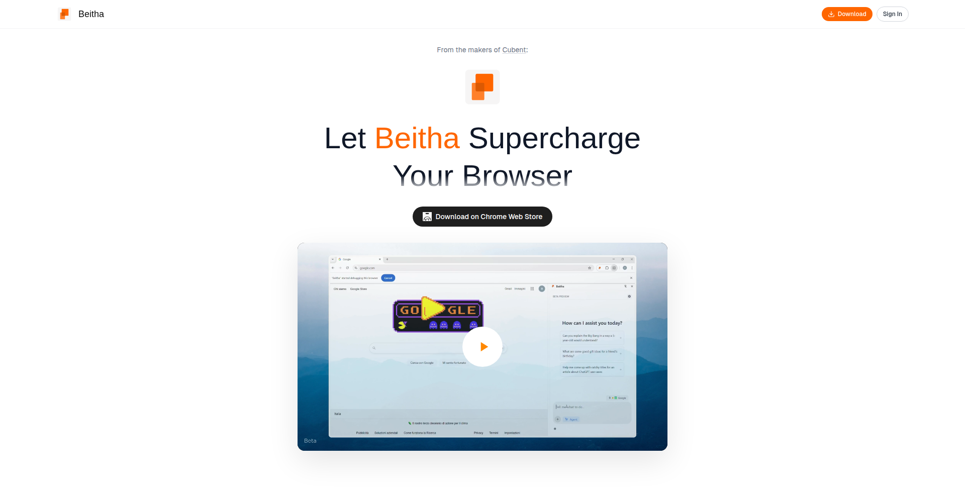 Beitha 浏览器智能体