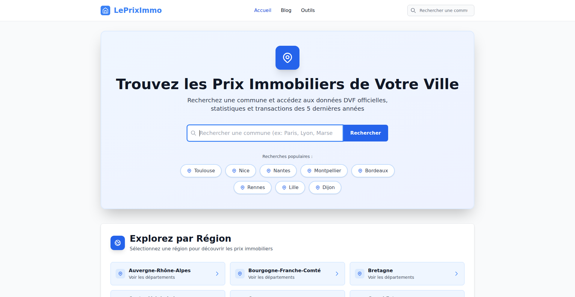 法国房产交易公开数据可视化与分析平台