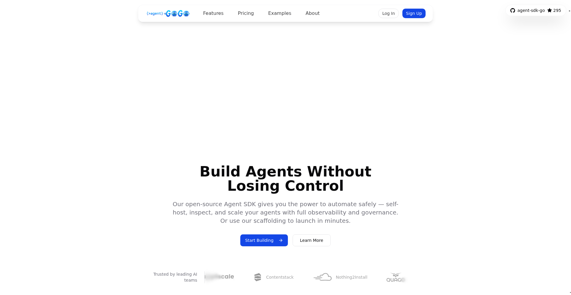 AgentGoGo: Go语言驱动的云原生AI智能体