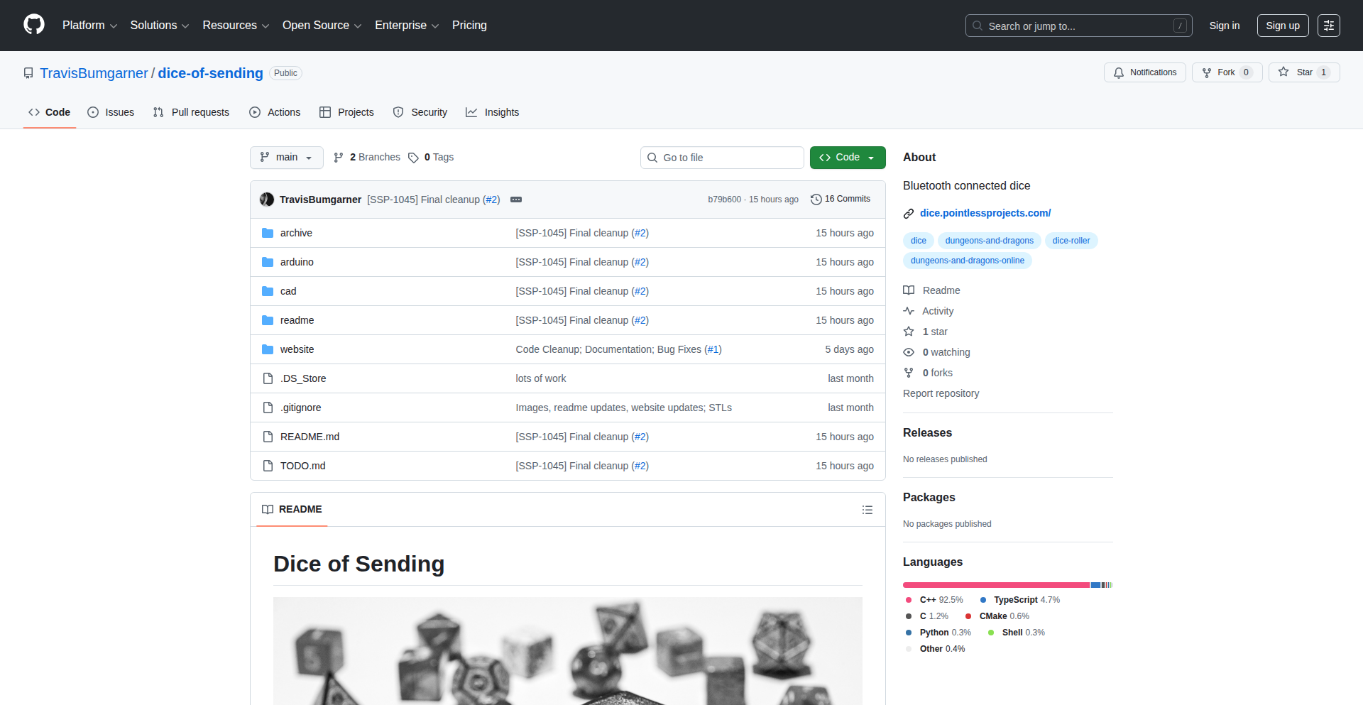 在线物理骰子模拟器