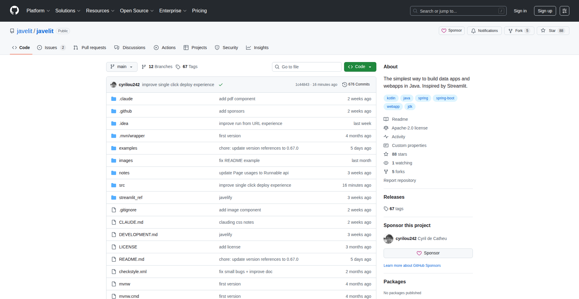 Javelit: Java のインタラクティブ・コード・フィードバック・エンジン