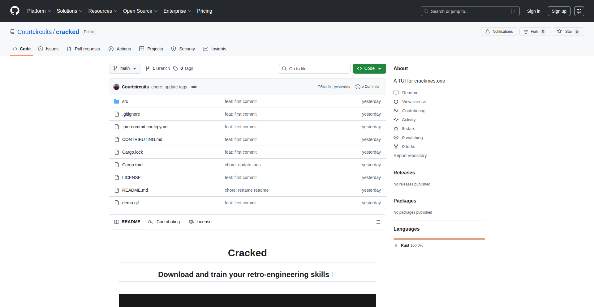 Cracked terminal downloader