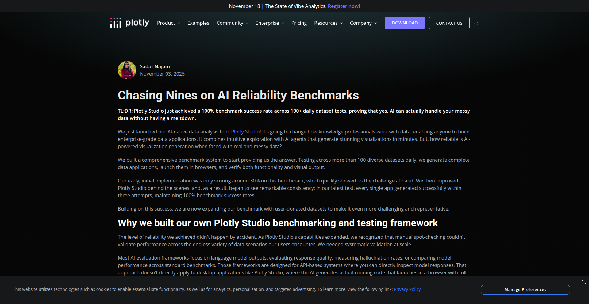 AI信頼性ベンチマークシステム