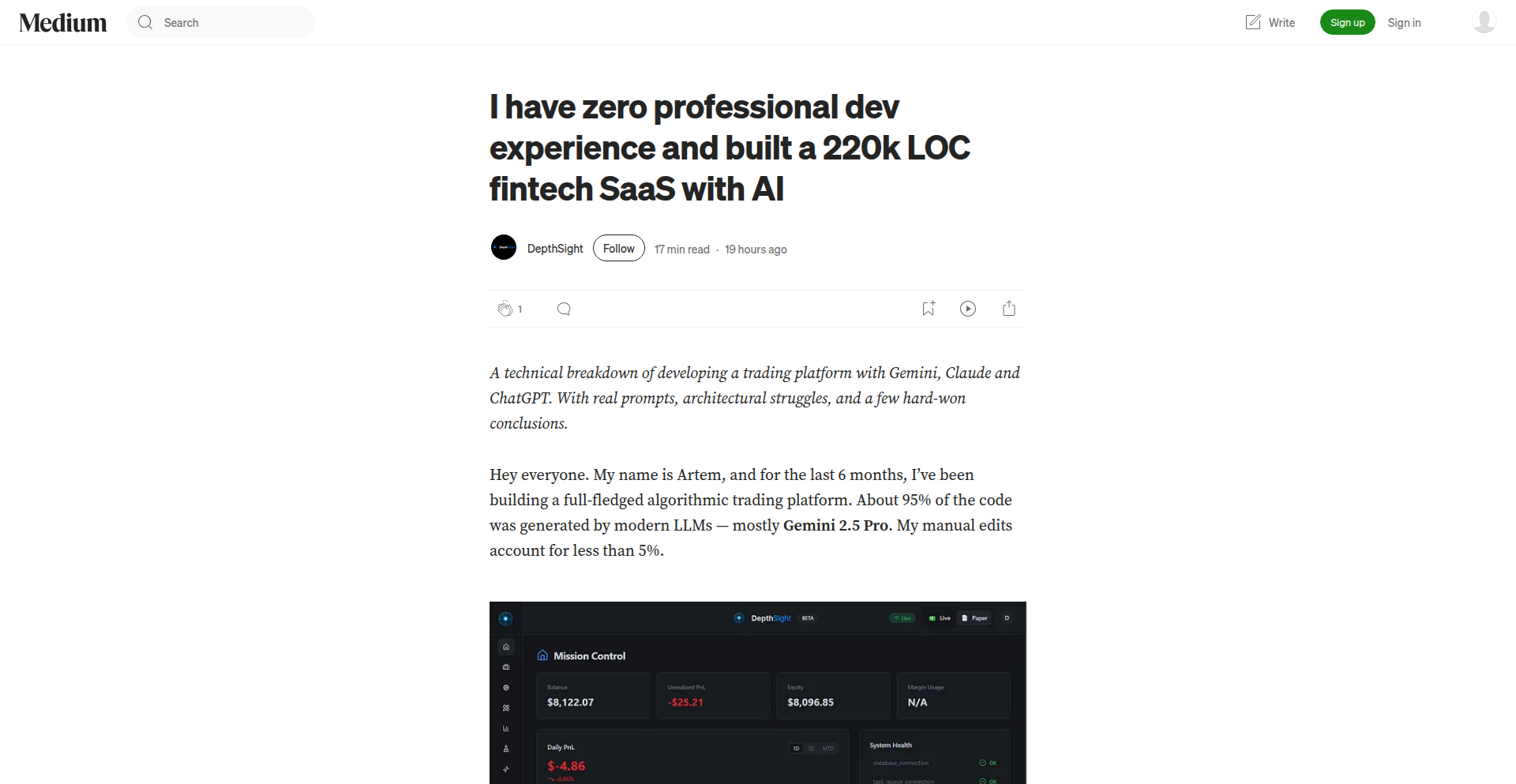 AI駆動型フィンテックSaaS (DeepFinAI)