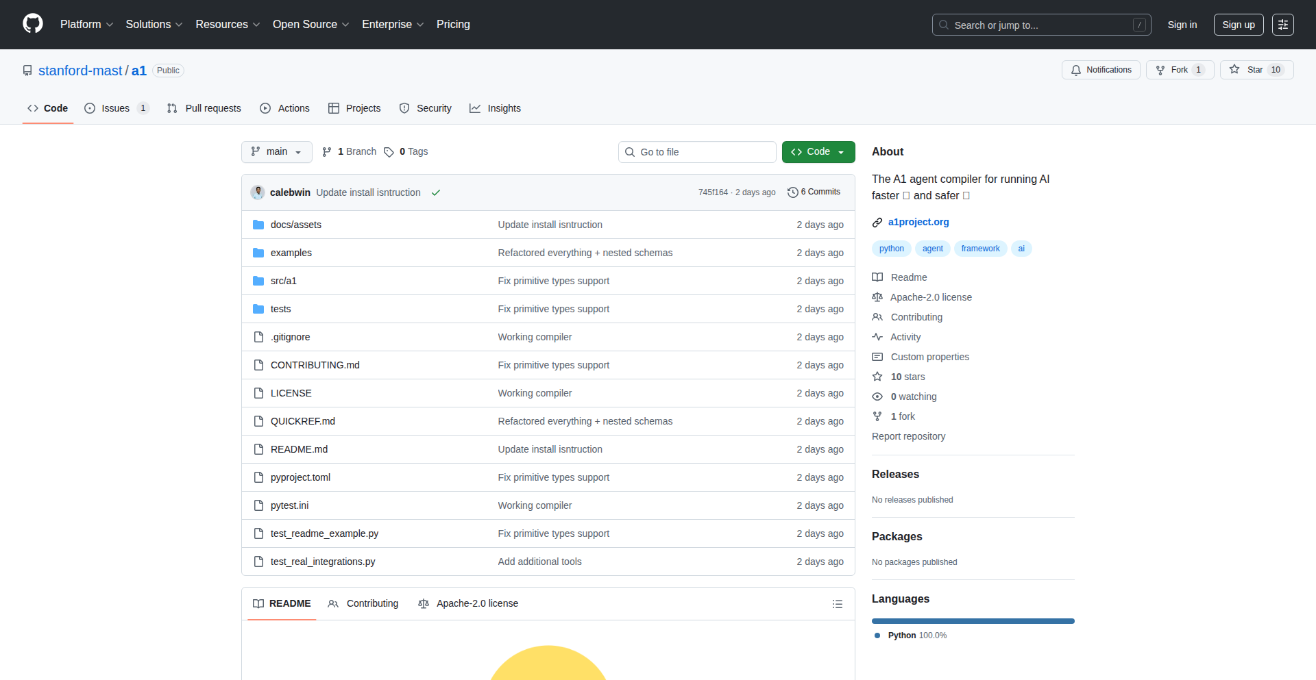 A1 - AIエージェント向け最適化JITコンパイラ