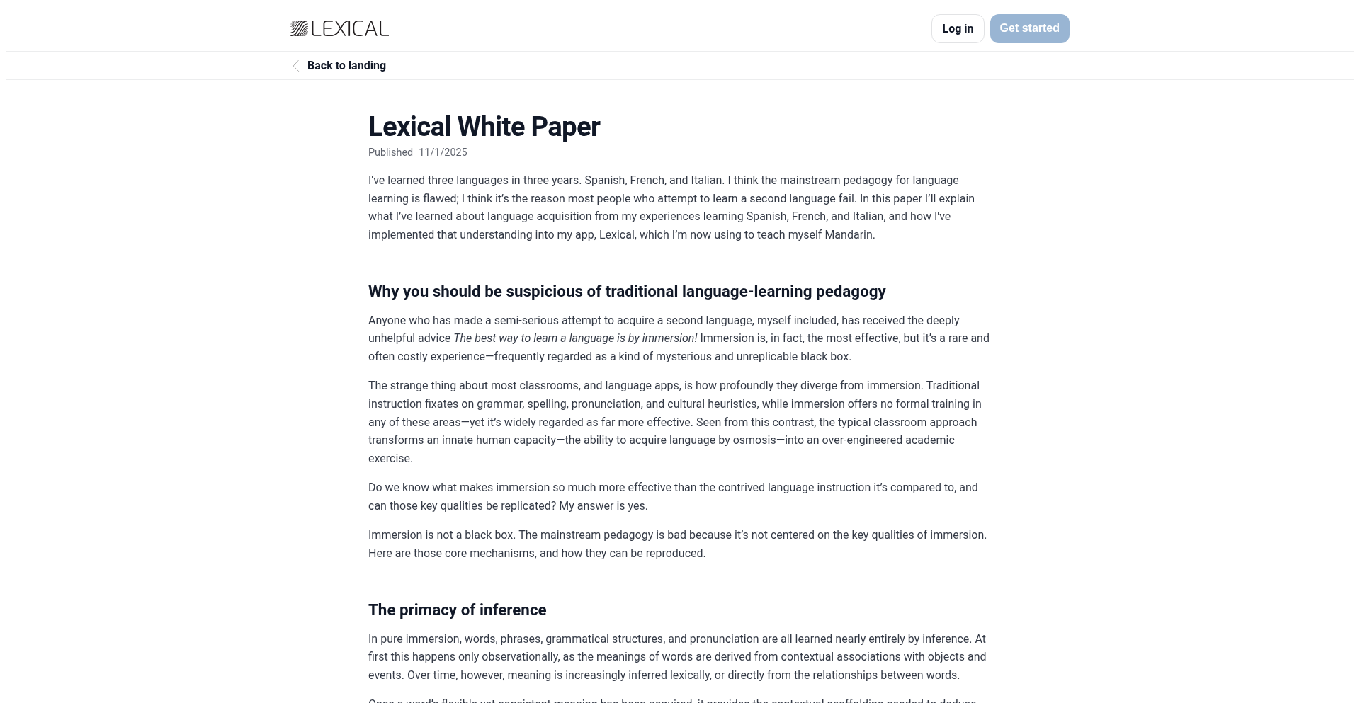 Lexical - 言語習得のためのスマート記憶術