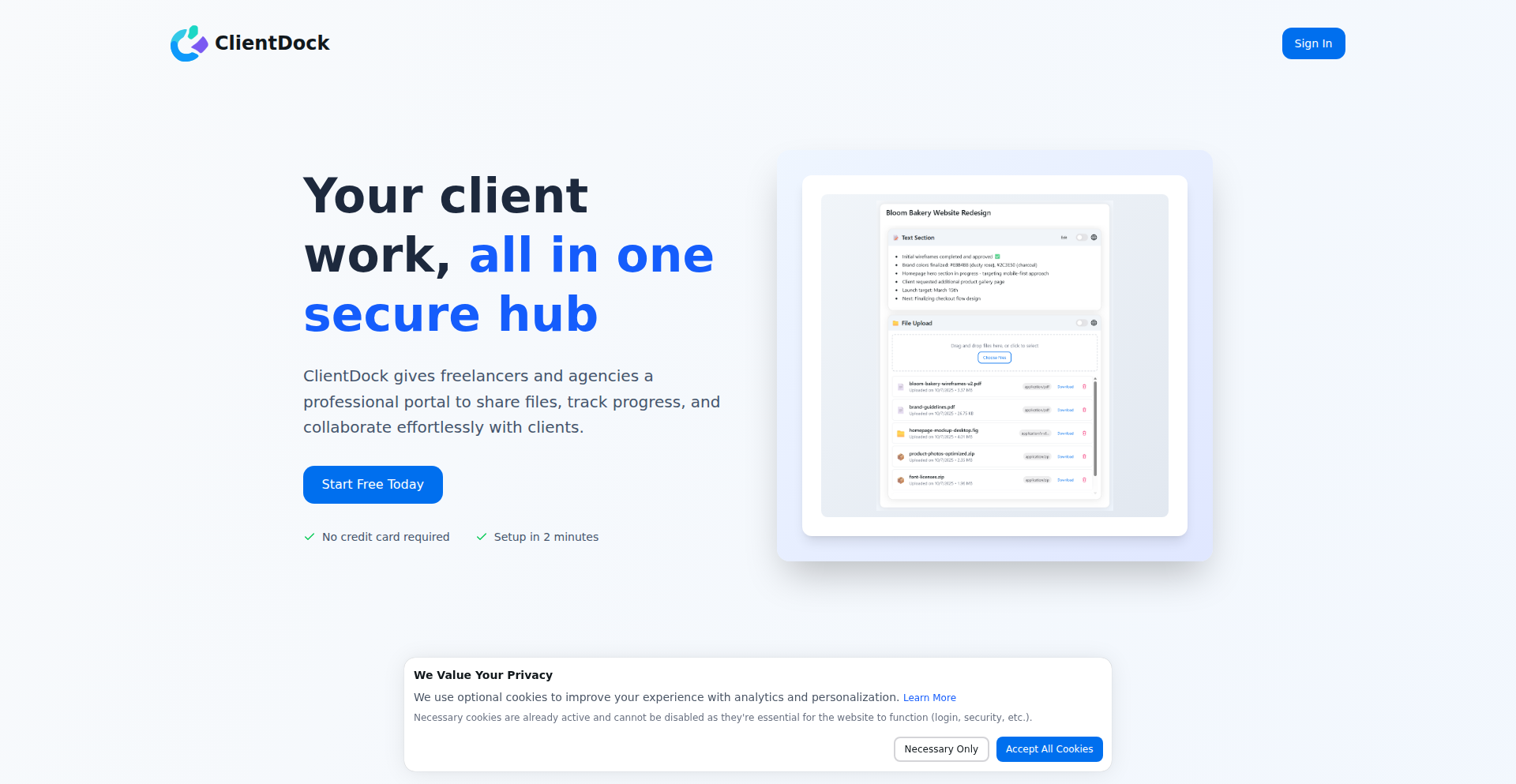 ClientDock - エッジで動くクライアントコミュニケーションハブ