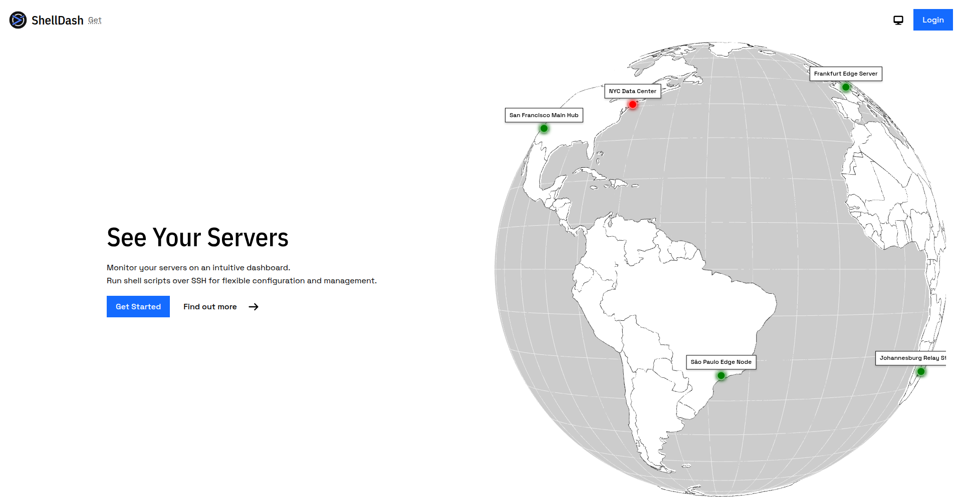 ShellDash - ブラウザで操作するグローバルサーバーダッシュボード