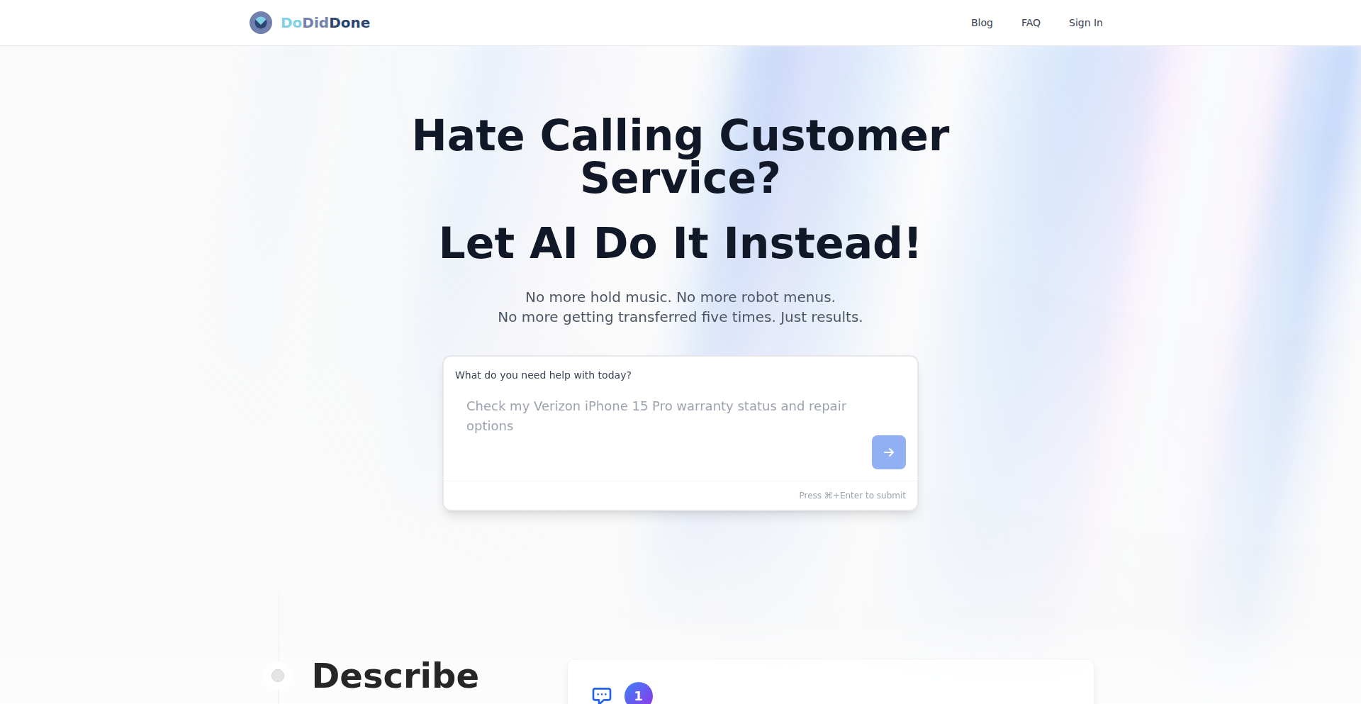 VoiceBot Support Agent