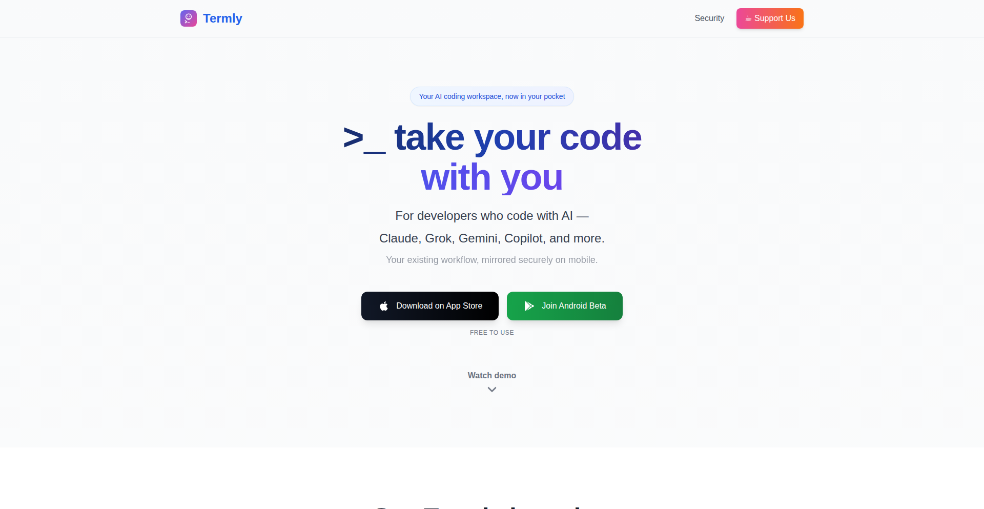 Termly-MobileAICompanion