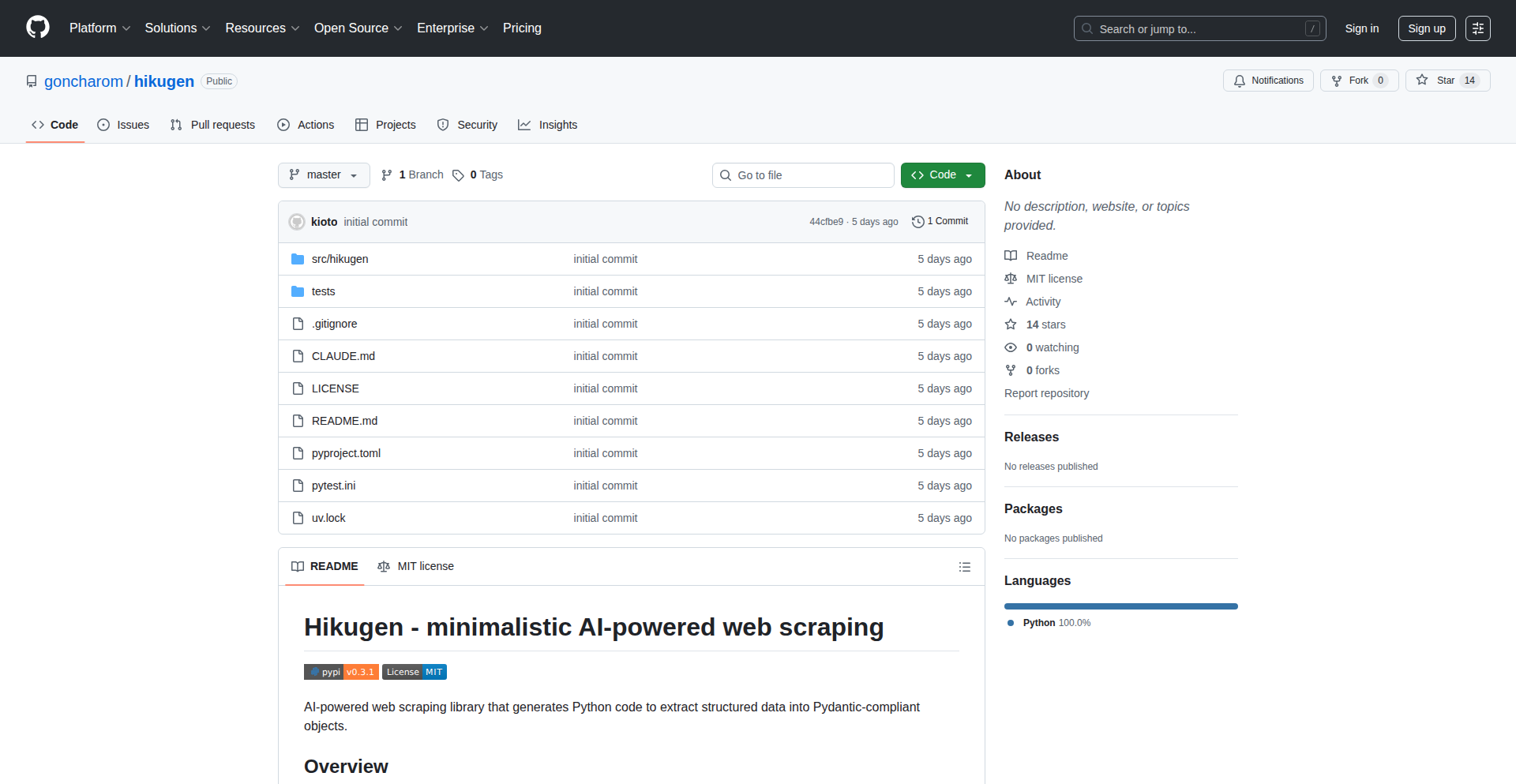 Hikugen: LLM-Powered Code Weaver for Data Extraction