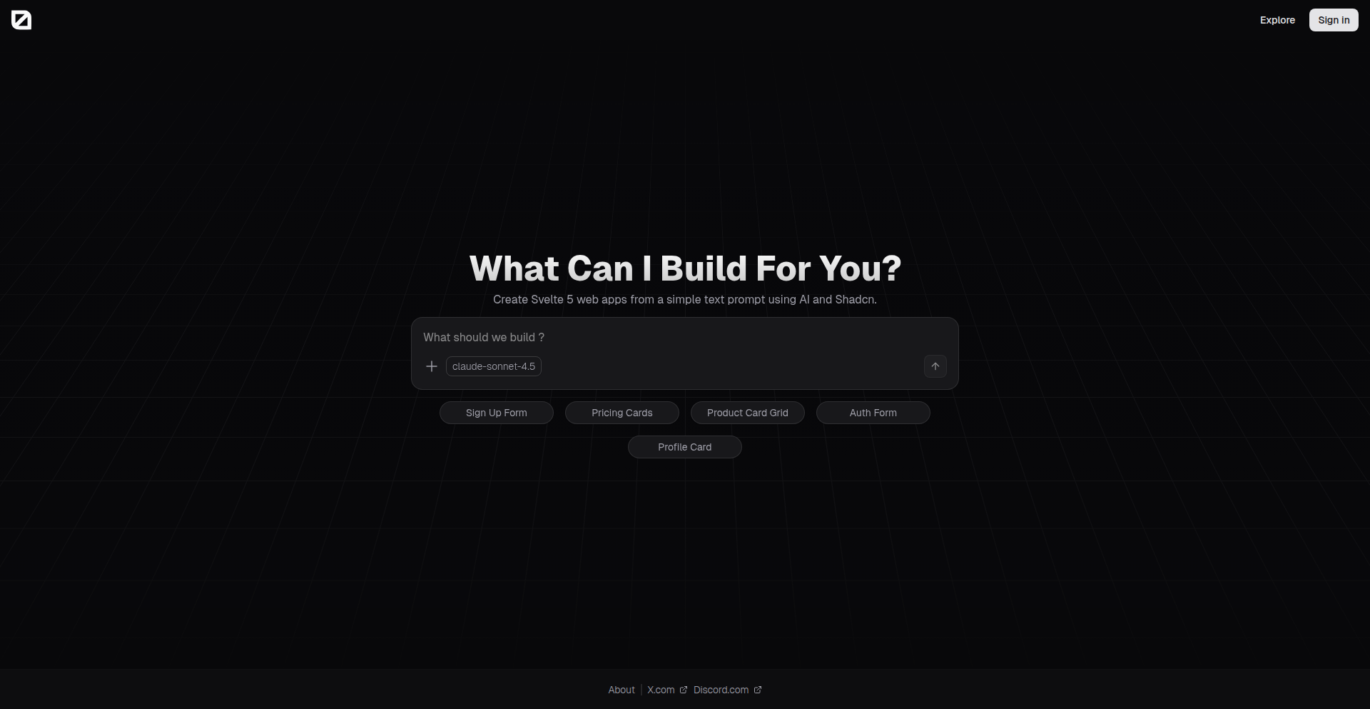 Svelte-Zero UI Generator