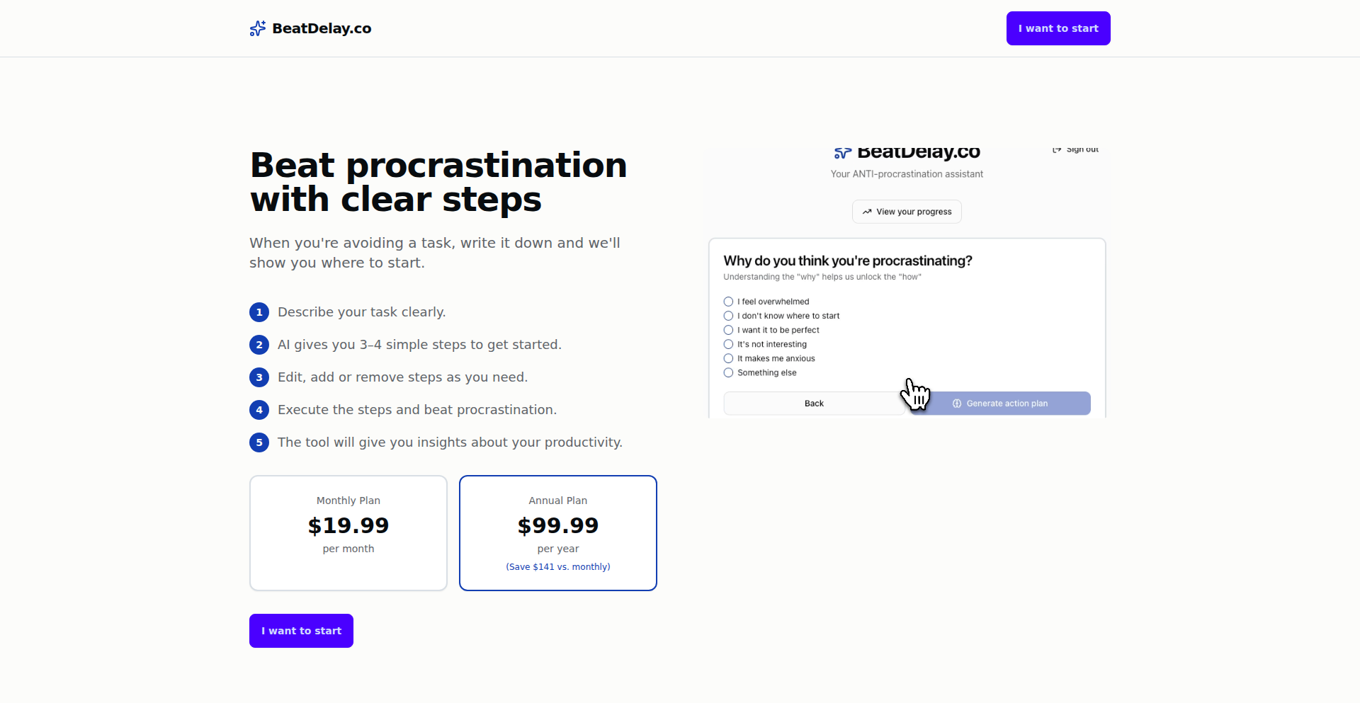 Beatdelay: Task Clarity Engine