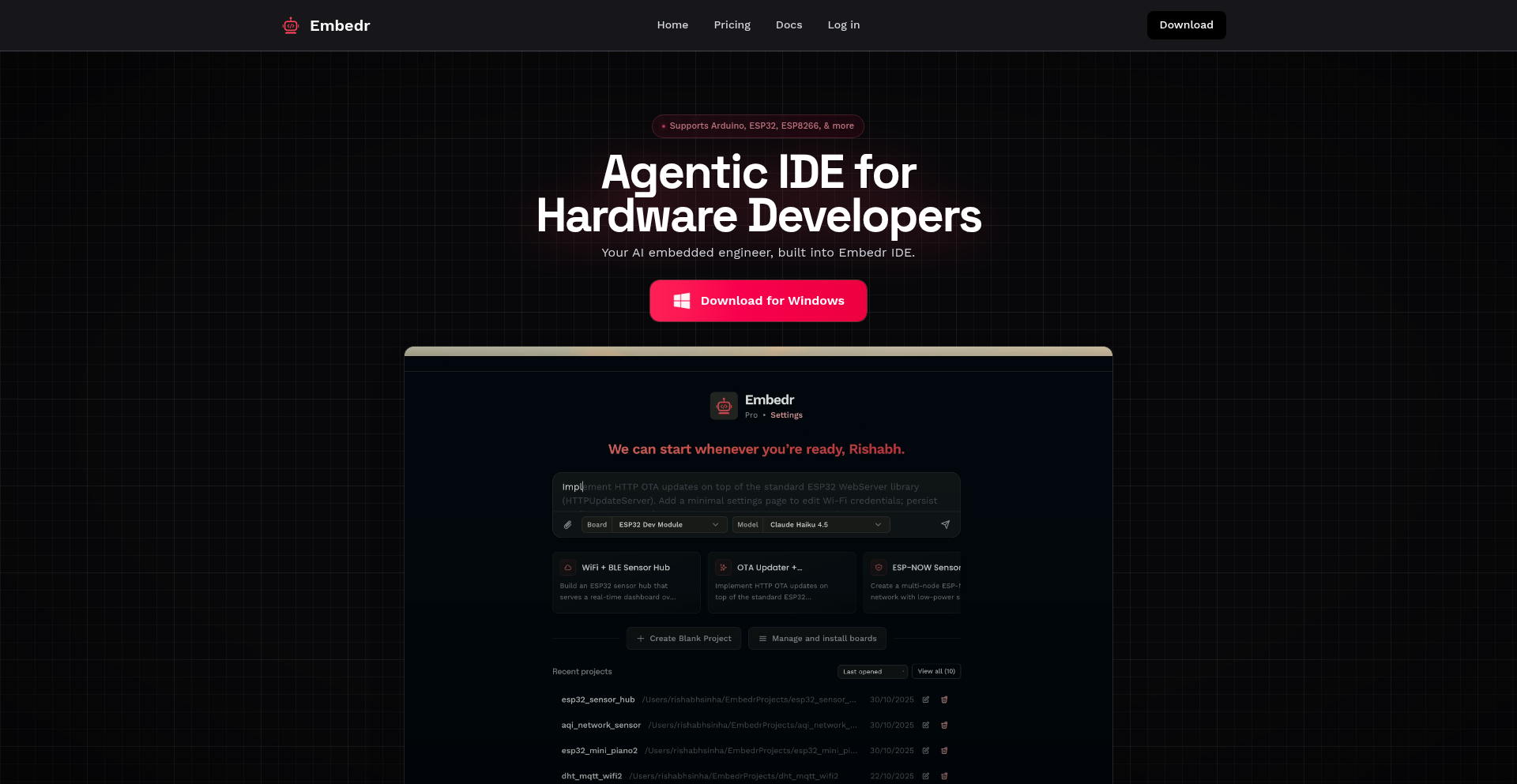 Embedr: 組み込みエンジニアのためのAIナビゲーター