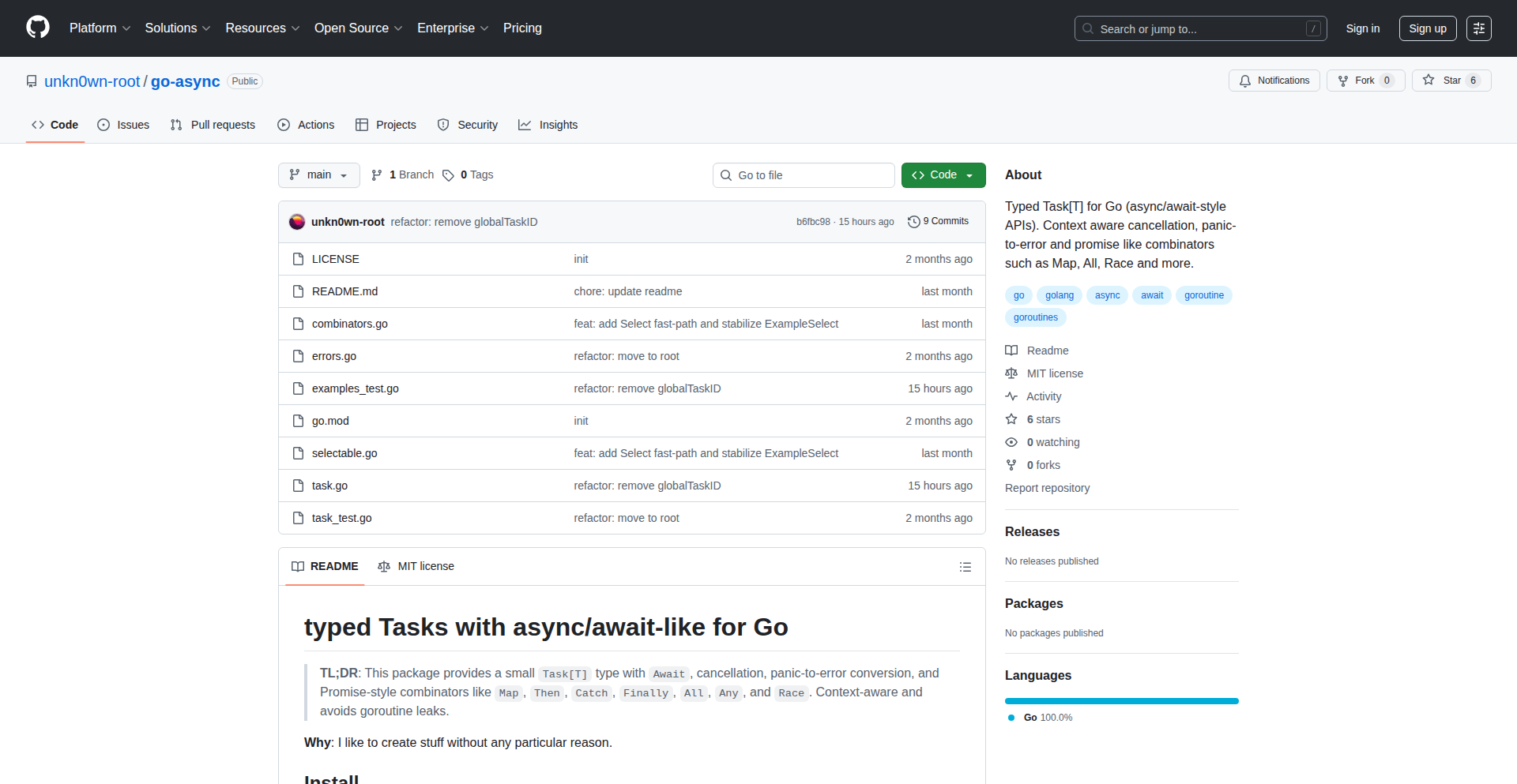 Go-async: Go言語の非同期処理をより直感的に